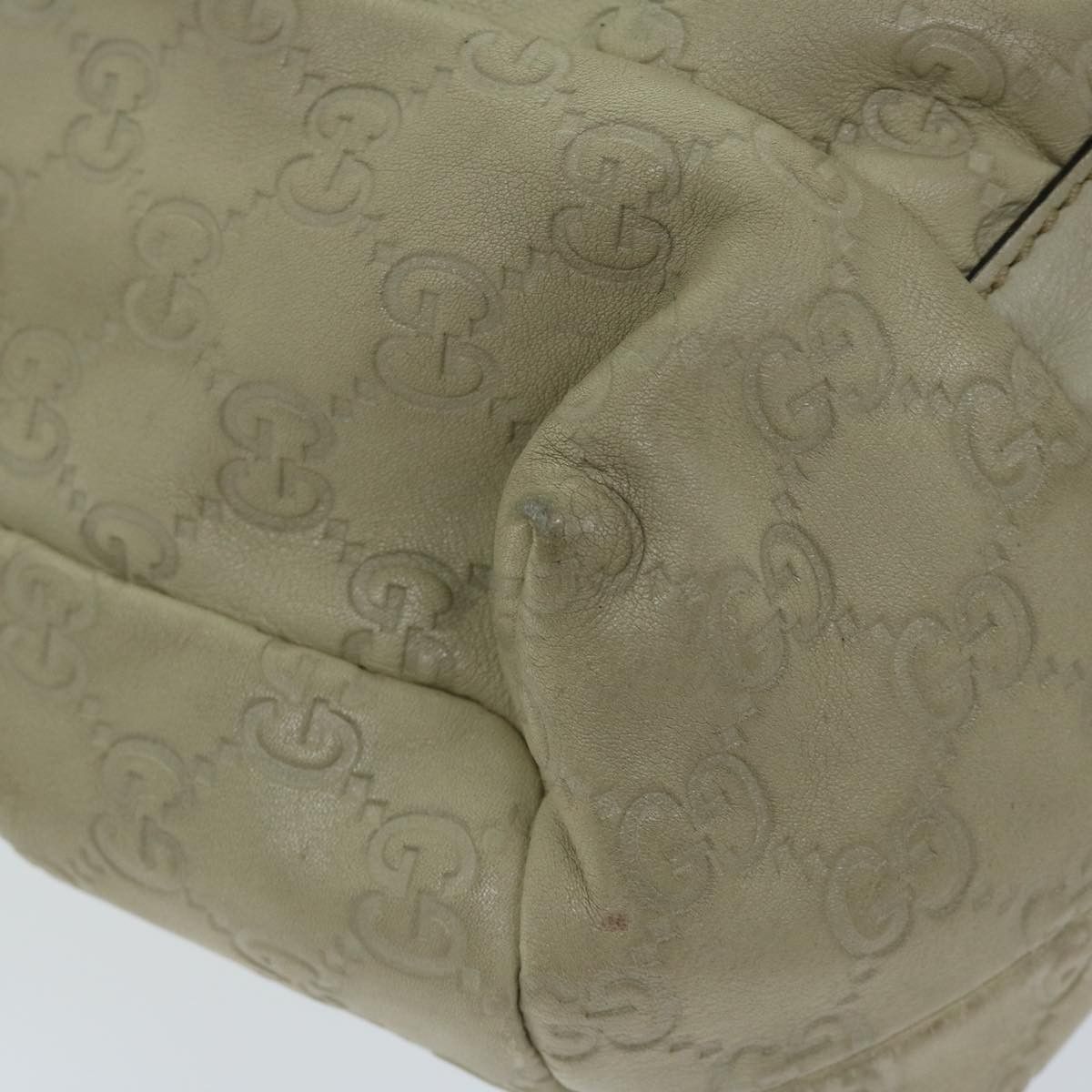 Gucci GUCCI Guccissima GG Canvas Hand Bag Beige Size ONE SIZE - 9 Thumbnail