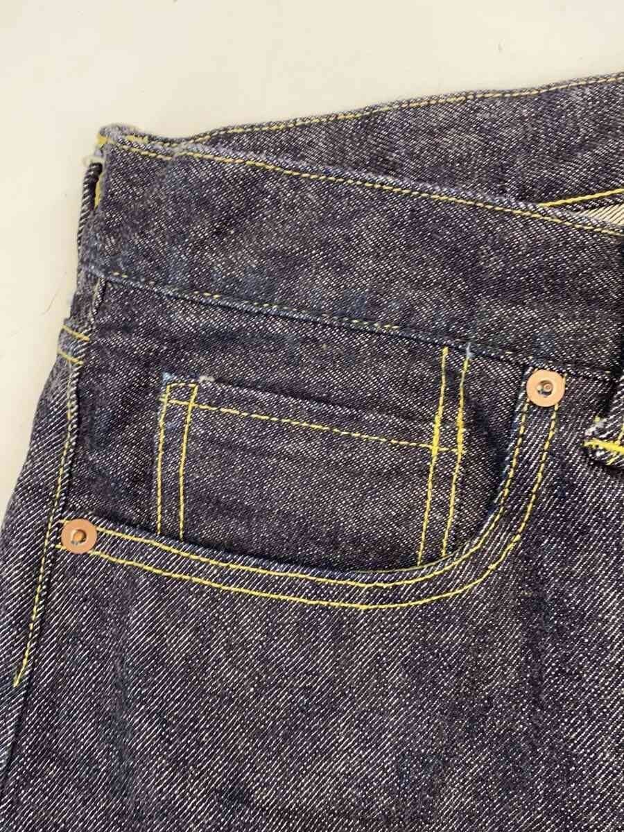 A.PRESSE Cotton Washed Denim Wide Pants Size US 32 / EU 48 - 7 Thumbnail