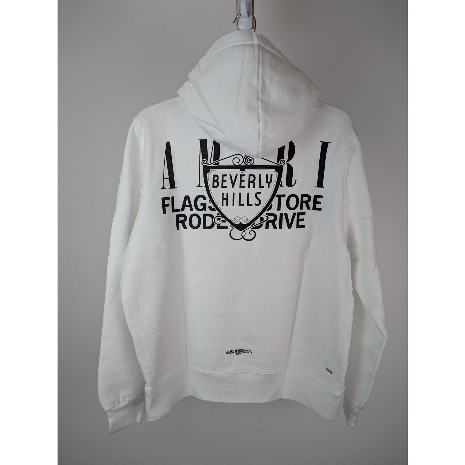 Amiri o1rshd1 Amiri XO Beverly Hills Hoodie in White Size US S / EU 44-46 / 1 - 10 Thumbnail