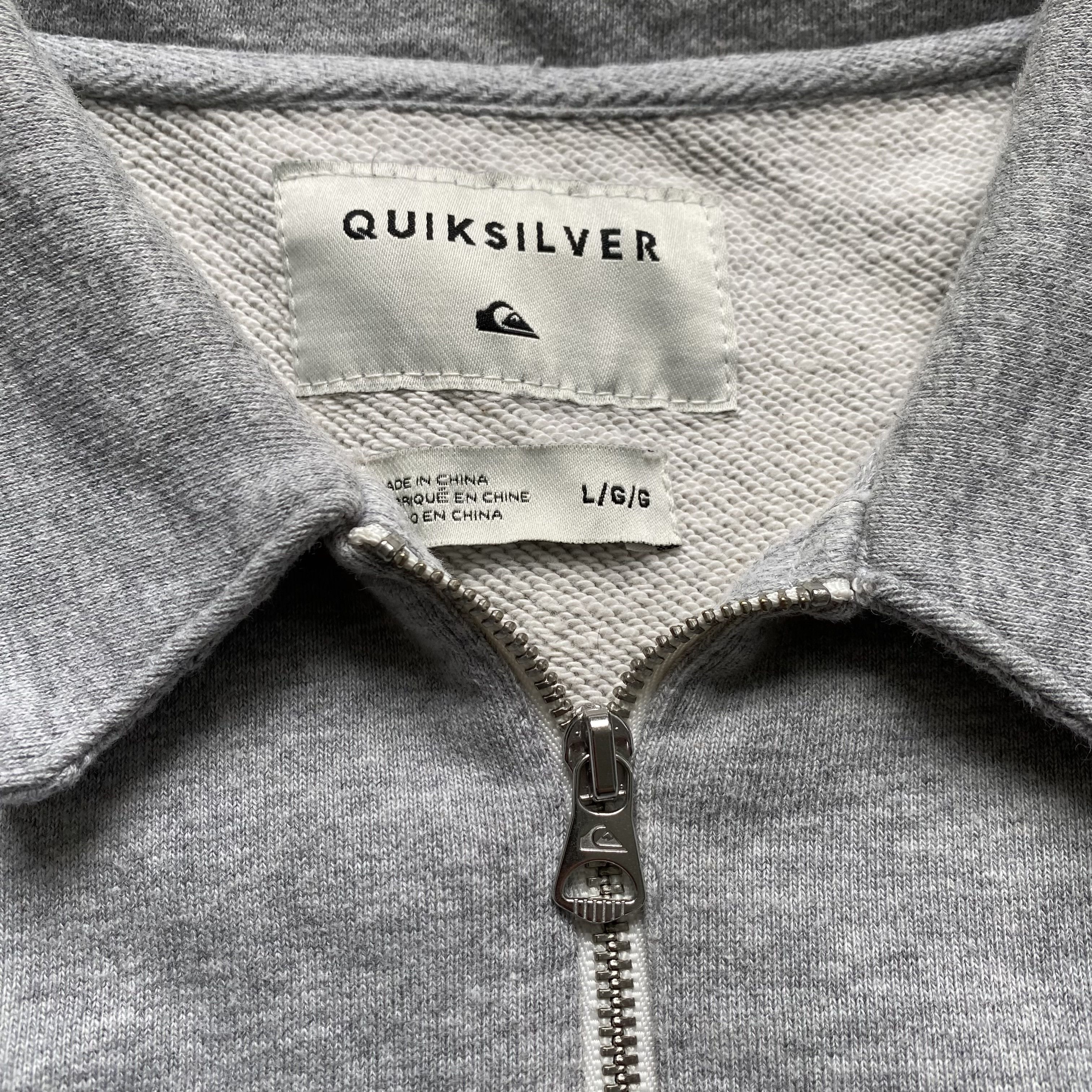 Quiksilver Quiksilver sweatshirt Polo Half zip sweater Skater Surfing Size US L / EU 52-54 / 3 - 4 Thumbnail