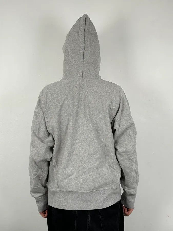 Maison Margiela SS2023 Maison Margiela Grey Signature Zip-up Hoodie Size US L / EU 52-54 / 3 - 3 Thumbnail