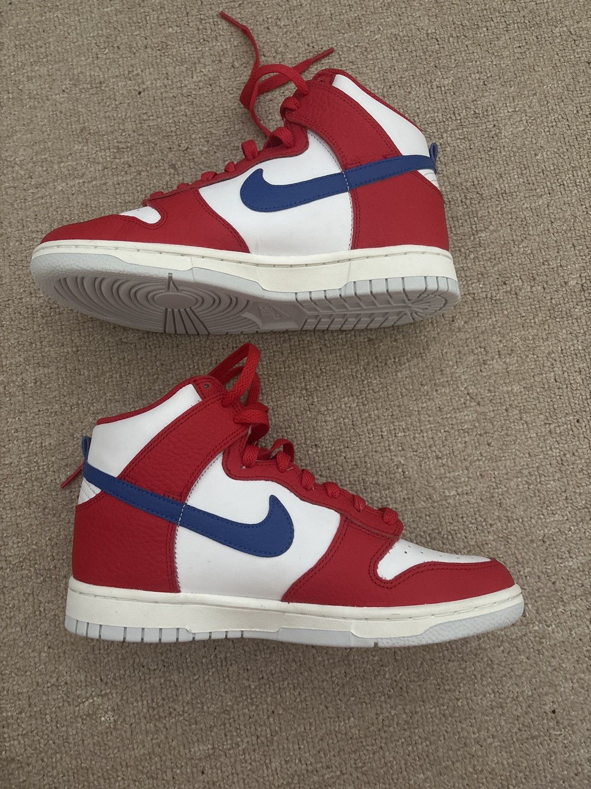 Nike Nike Dunk High Retro White/Game Royal - UK 5.5 RRP-£200 Size US 6 / EU 39 - 2 Thumbnail
