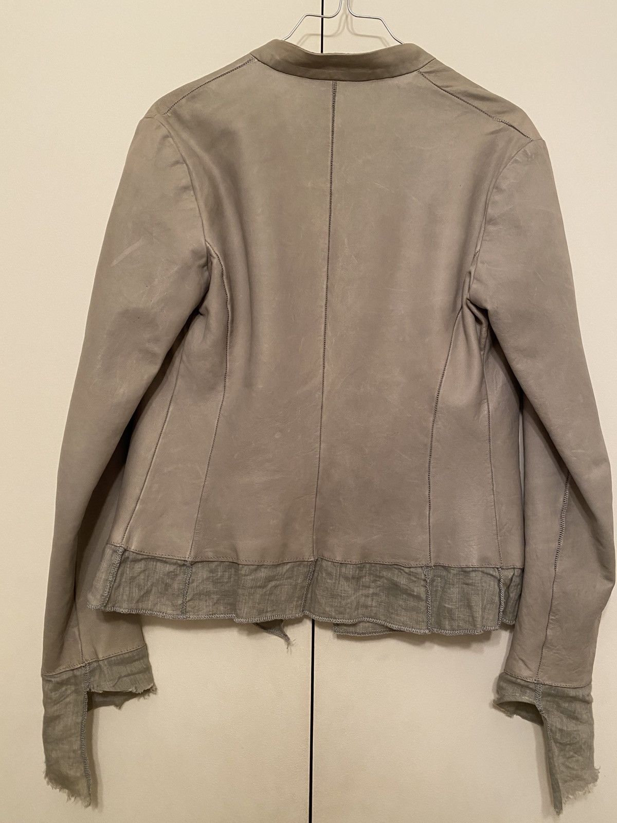 Isaac Sellam Experience Isaac Sellam Experience jacket in lambskin and linen Size S / US 4 / IT 40 - 3 Thumbnail