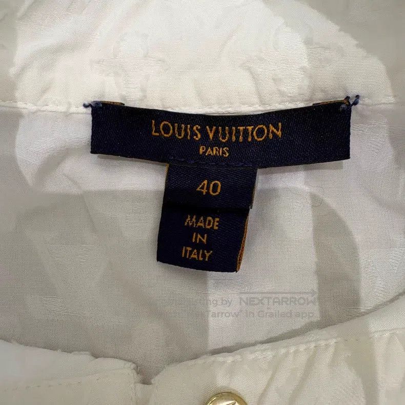 Louis Vuitton Louis Vuitton Three-dimensional jacquard dark pattern and Size S / US 4 / IT 40 - 7 Thumbnail
