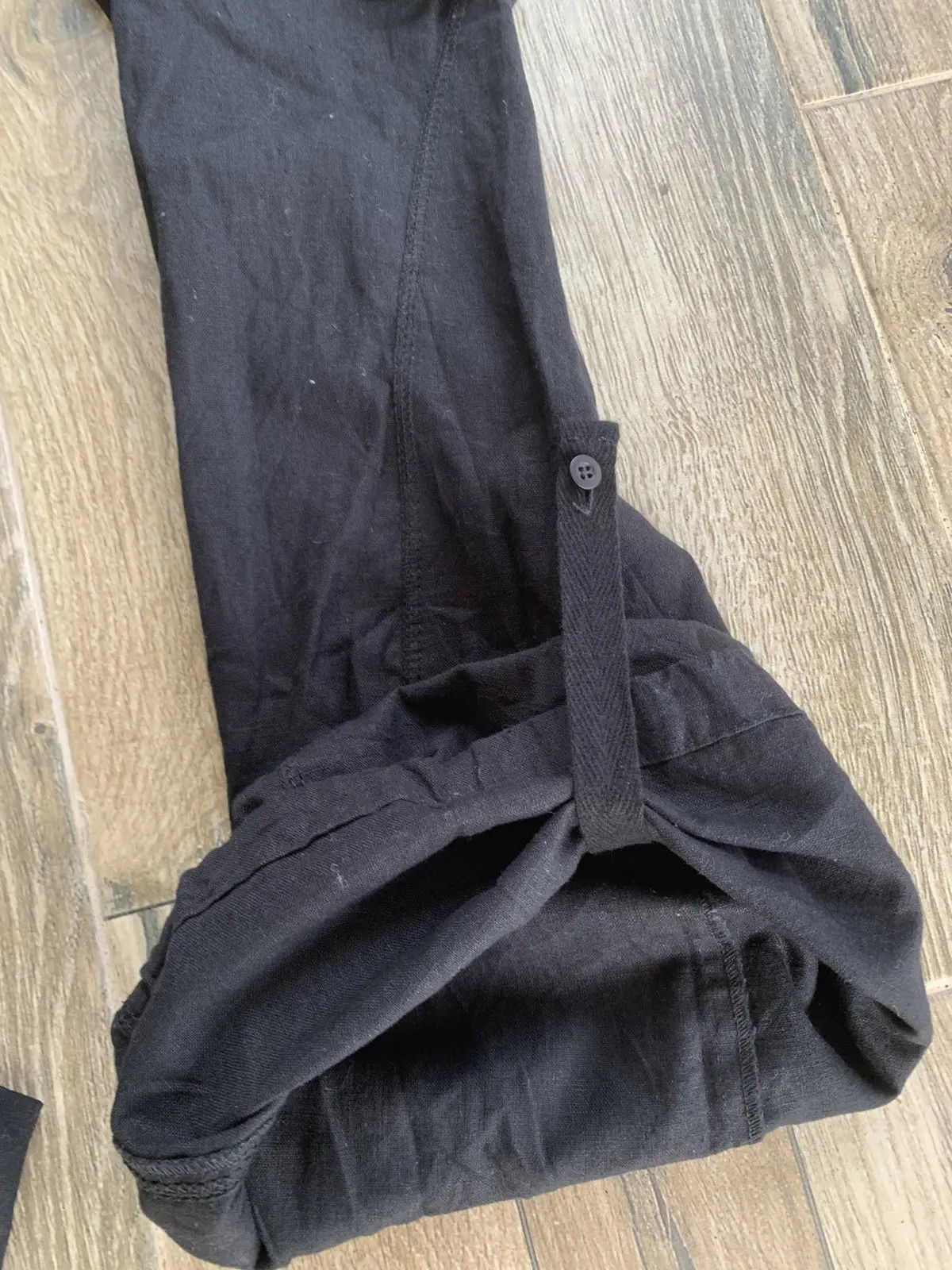 GOA GOA Military Cargo Pants Black Size US 29 - 6 Thumbnail