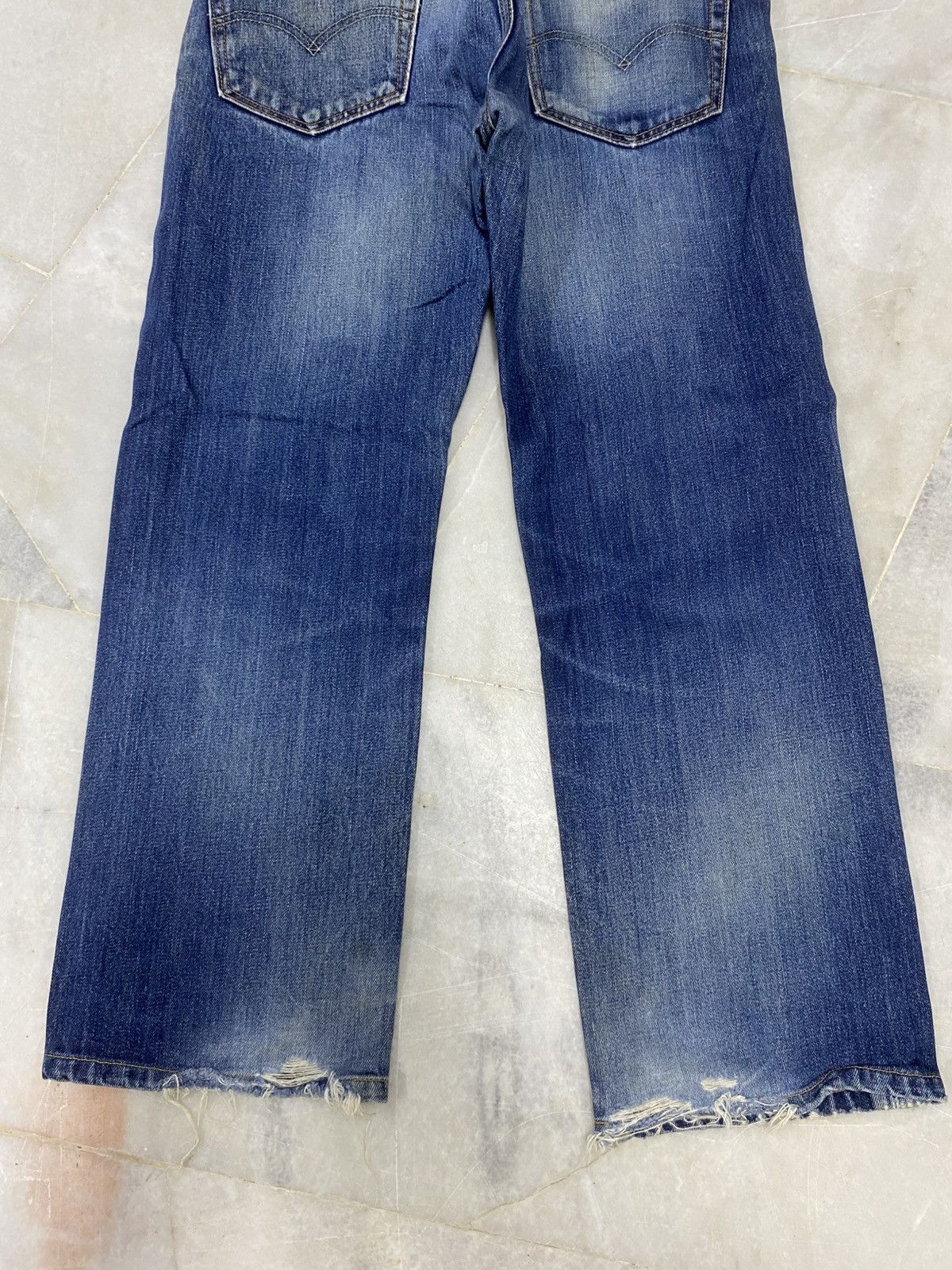 Levi's Size 31x26 Vintage Levis Distressed Jeans Faded Pants Denim Size US 31 - 16 Thumbnail