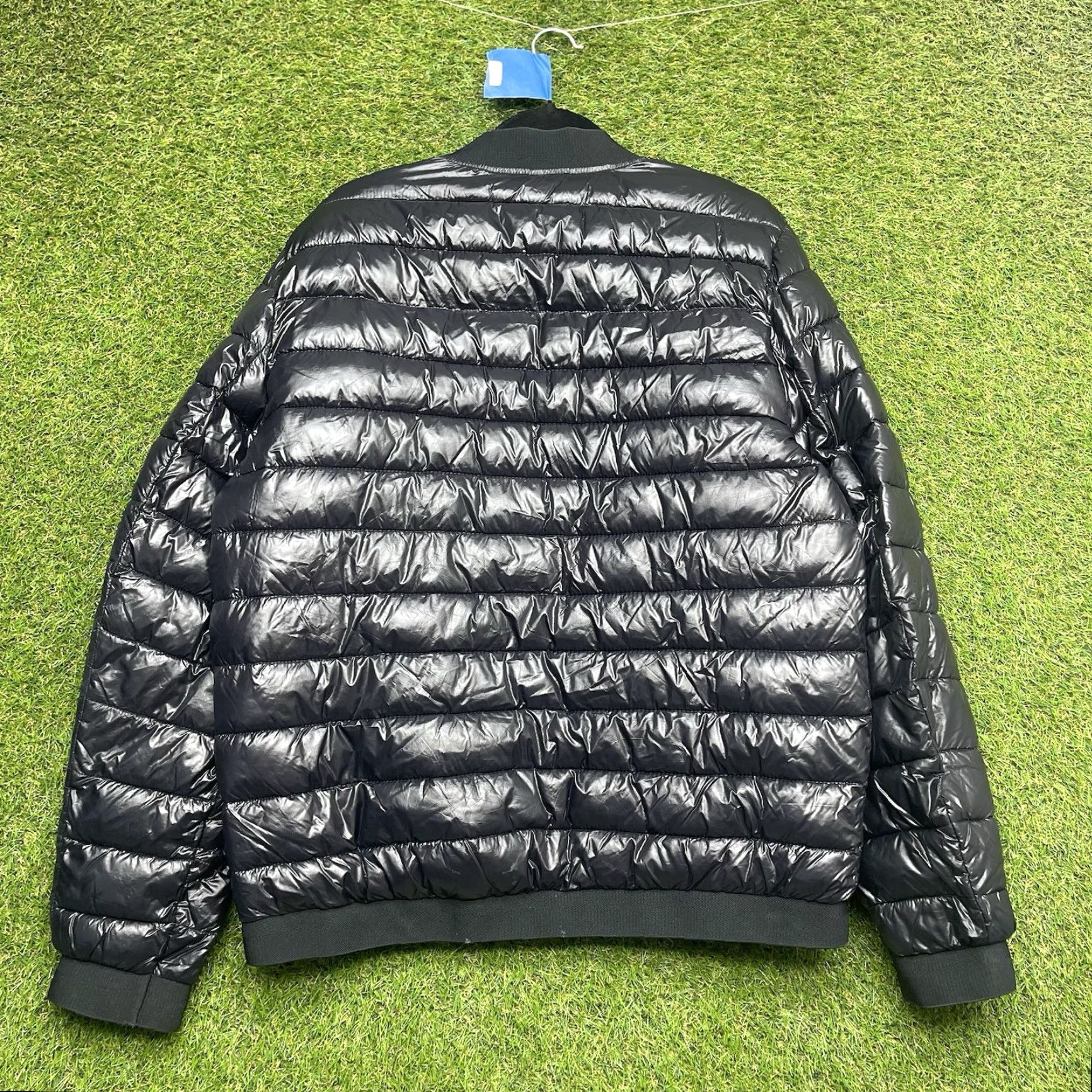 Guess GUESS Puffer Jacket Large Softshell Black Zip Quilted Poly Fill Jacket Womens Size L / US 10 / IT 46 - 2 Thumbnail