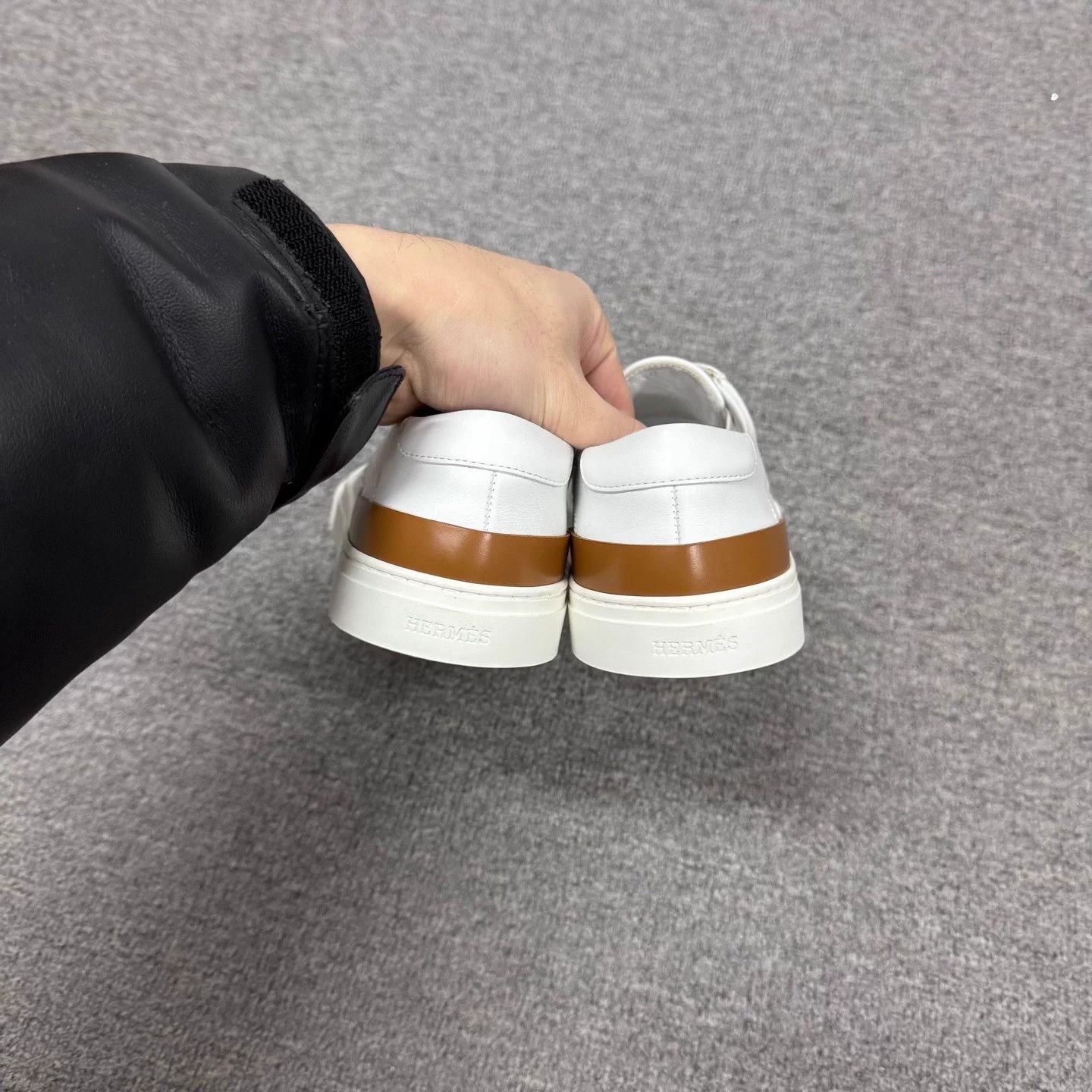Hermes Hermes White Skate Sneakers 40 99 New Size US 7 / EU 40 - 5 Thumbnail