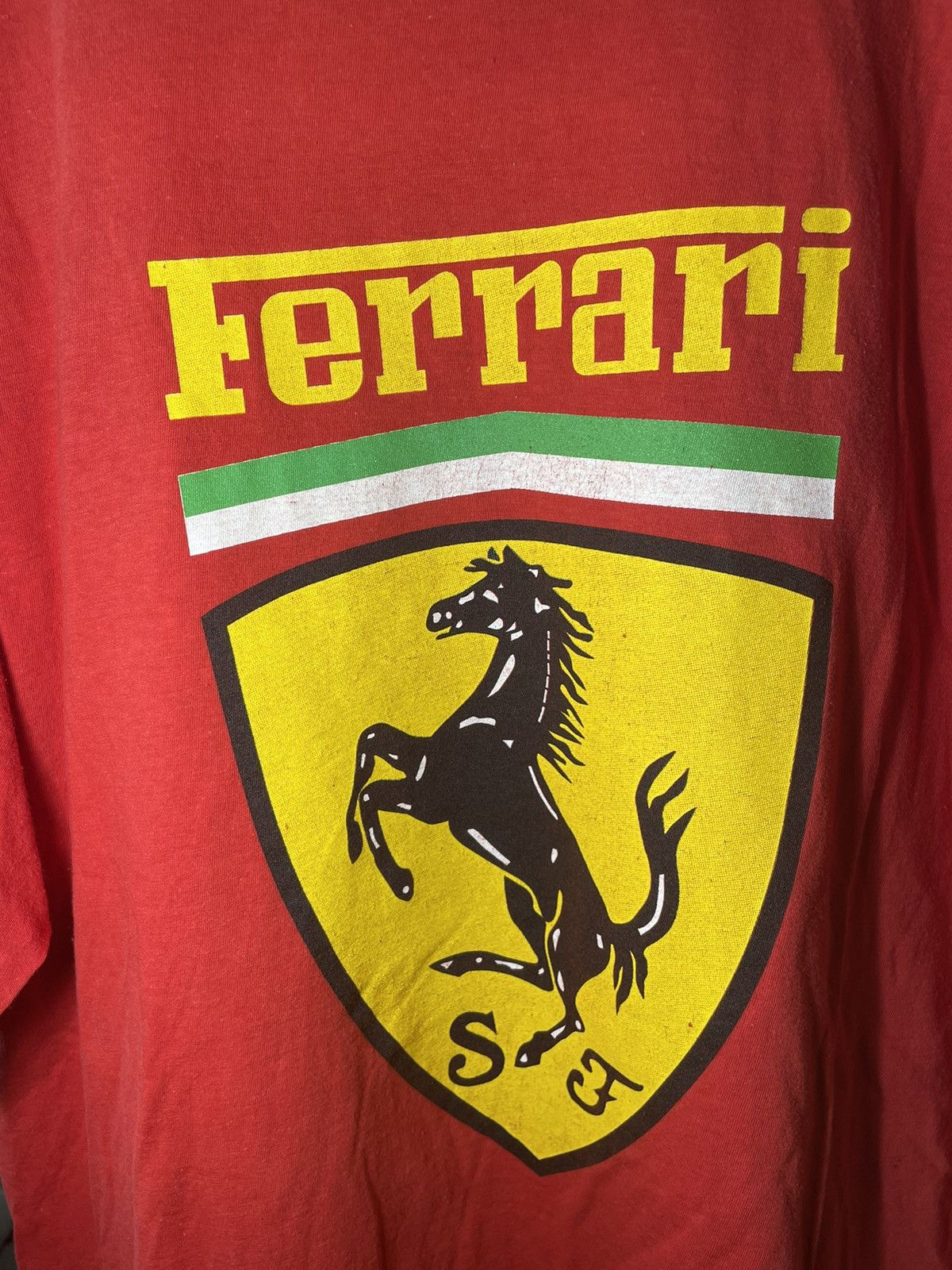 Ferrari × Marlboro × Vintage Vintage M.Schumacher Ferrari Malboro T-shirt Size US XXL / EU 58 / 5 - 2 Thumbnail