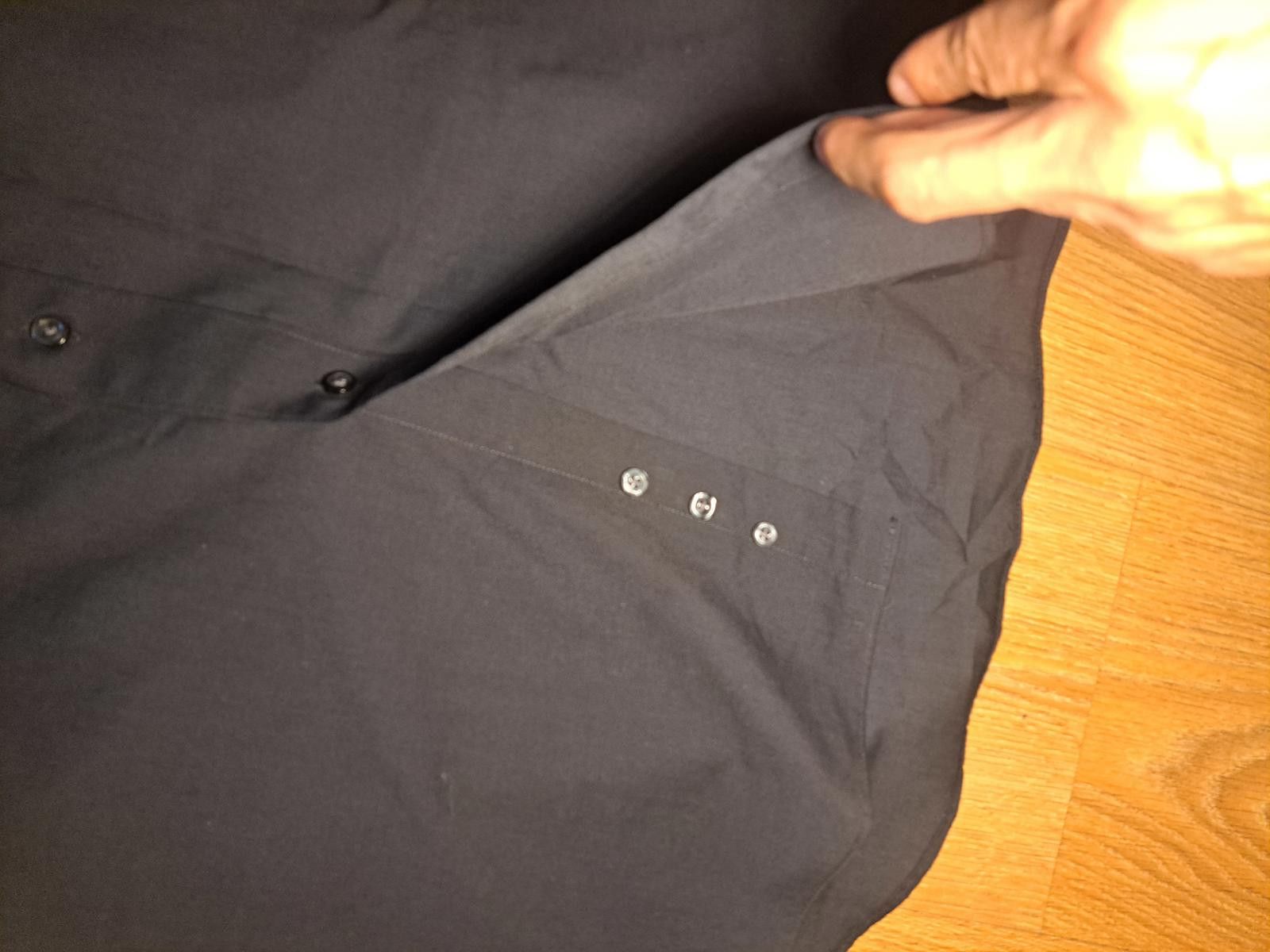 Covington Covington Dress Shirt Mens Medium 16-32/33 Black Cotton Size 38R - 4 Thumbnail