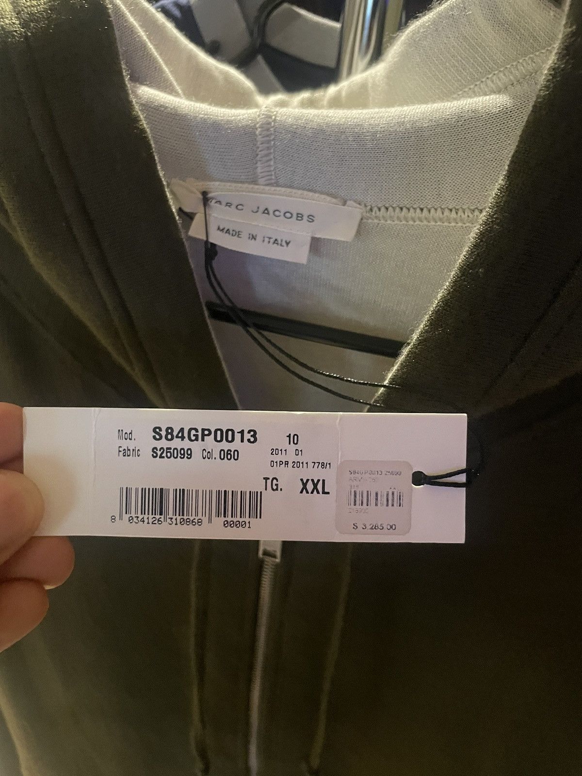 Marc Jacobs RARE! Vintage Marc Jacobs Cotton Zip-Up Hoodie Size US XXL / EU 58 / 5 - 4 Thumbnail