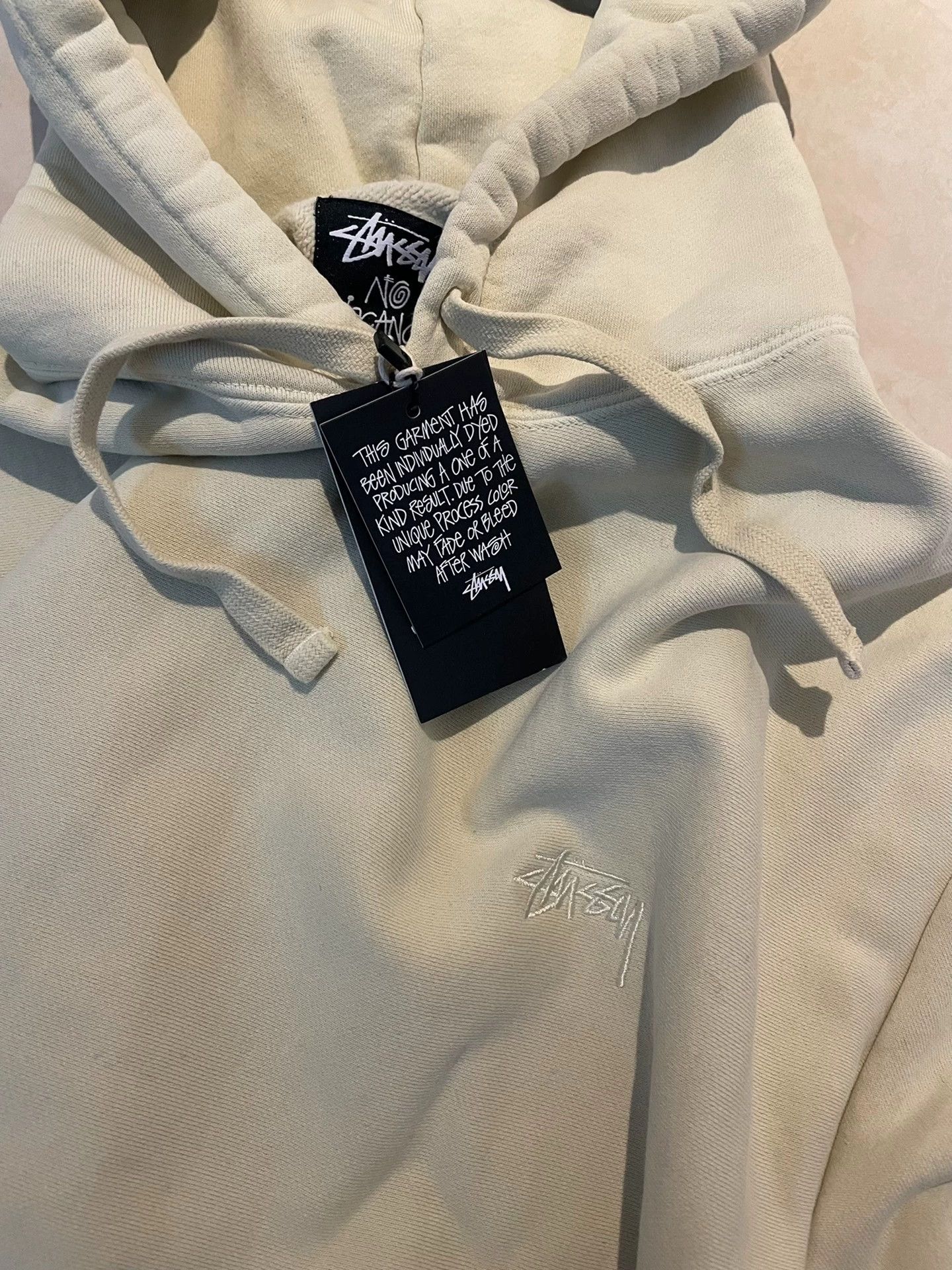 No Vacancy Inn Stussy x NO VACANCY INN 20SS Hoodie Cream Graffiti Print S Size US S / EU 44-46 / 1 - 2 Thumbnail