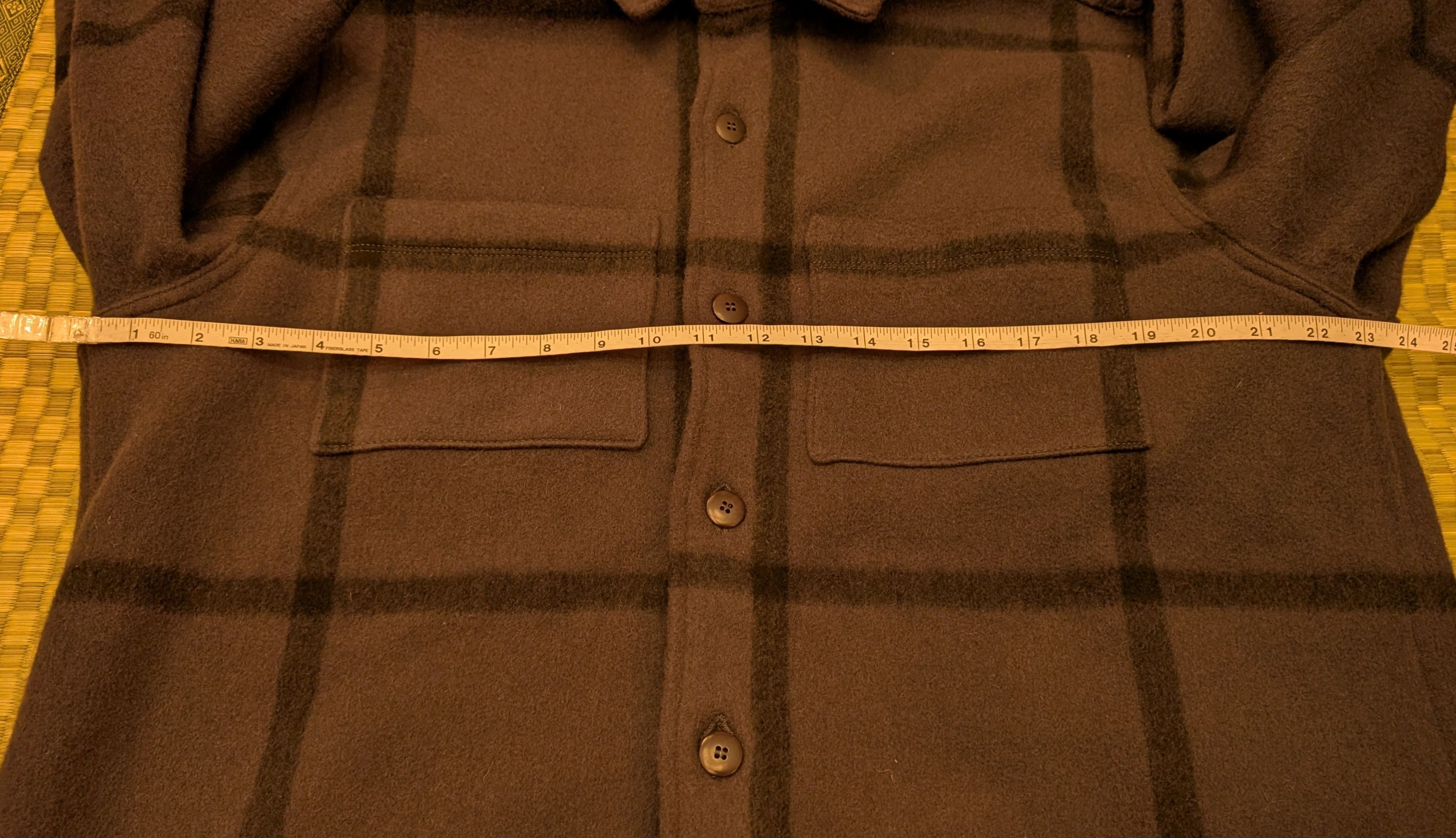 Alex Crane Alex Crane 100% Wool Park Shirt Jacket Ink Made in USA Size US XL / EU 56 / 4 - 5 Thumbnail