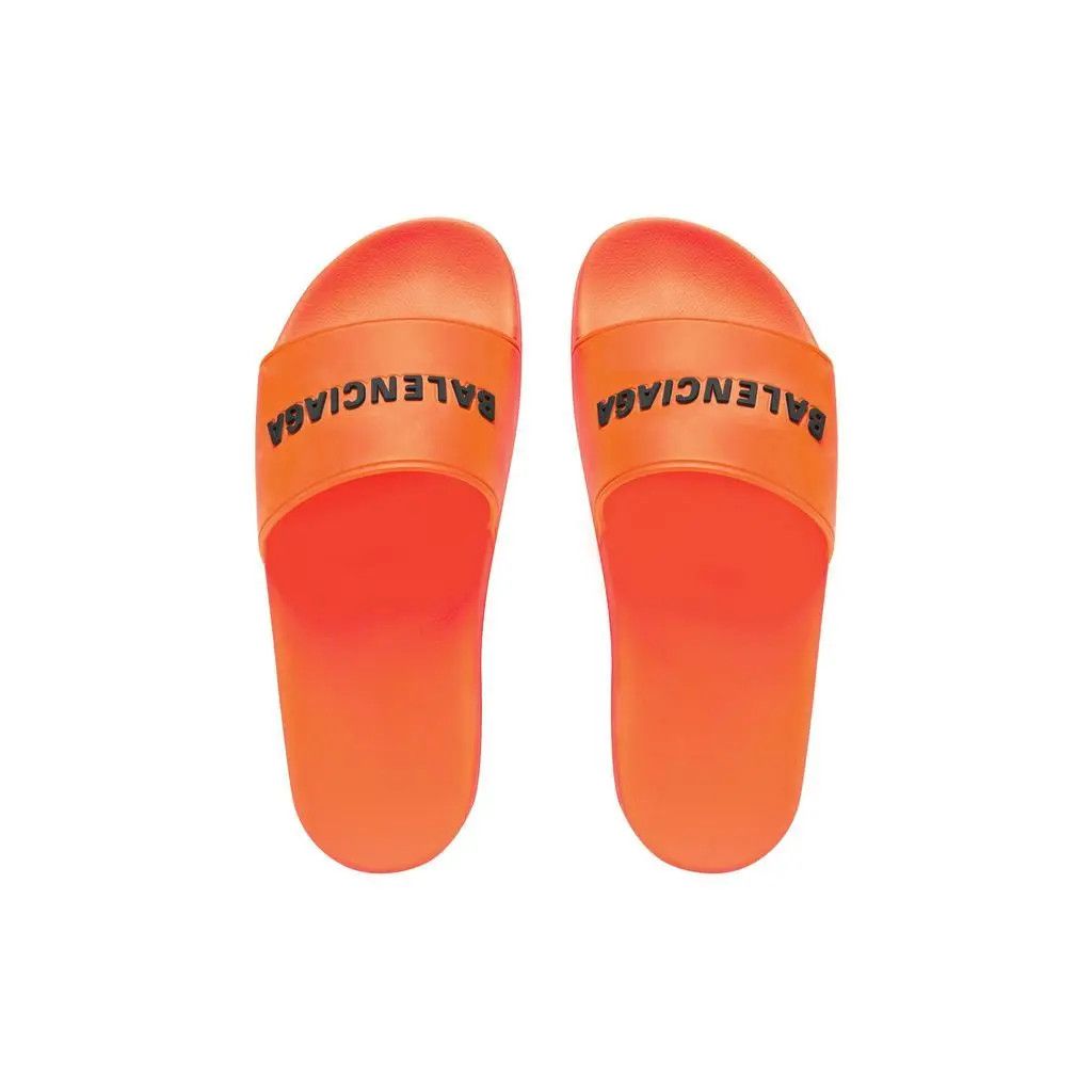 o1w1db10425 Pool Slide Sandals in Orange