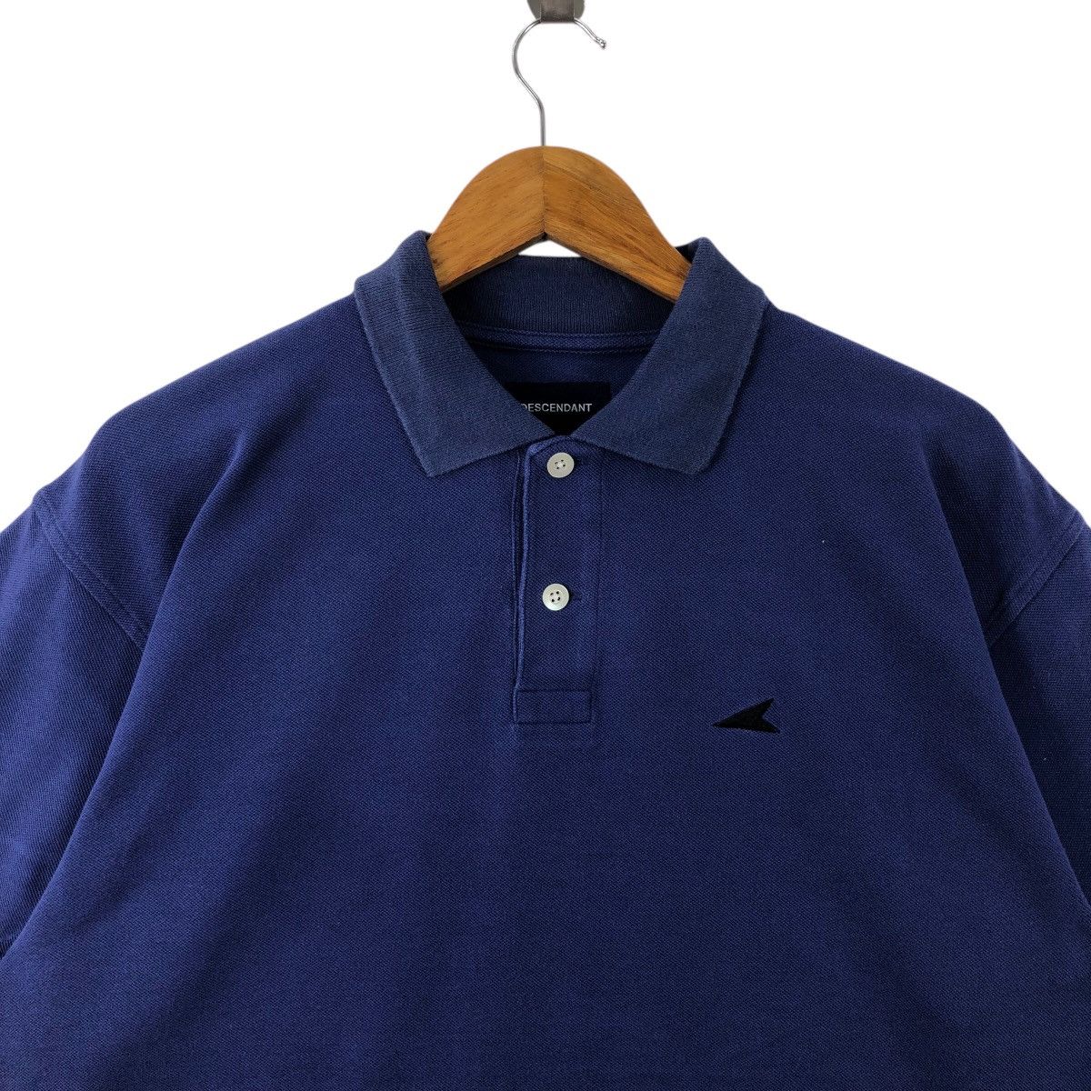 Descente × Japanese Brand DESCENDANT Collared Tee Shirt Tetsu Nishiyama Japanese Brand Size US XL / EU 56 / 4 - 2 Thumbnail