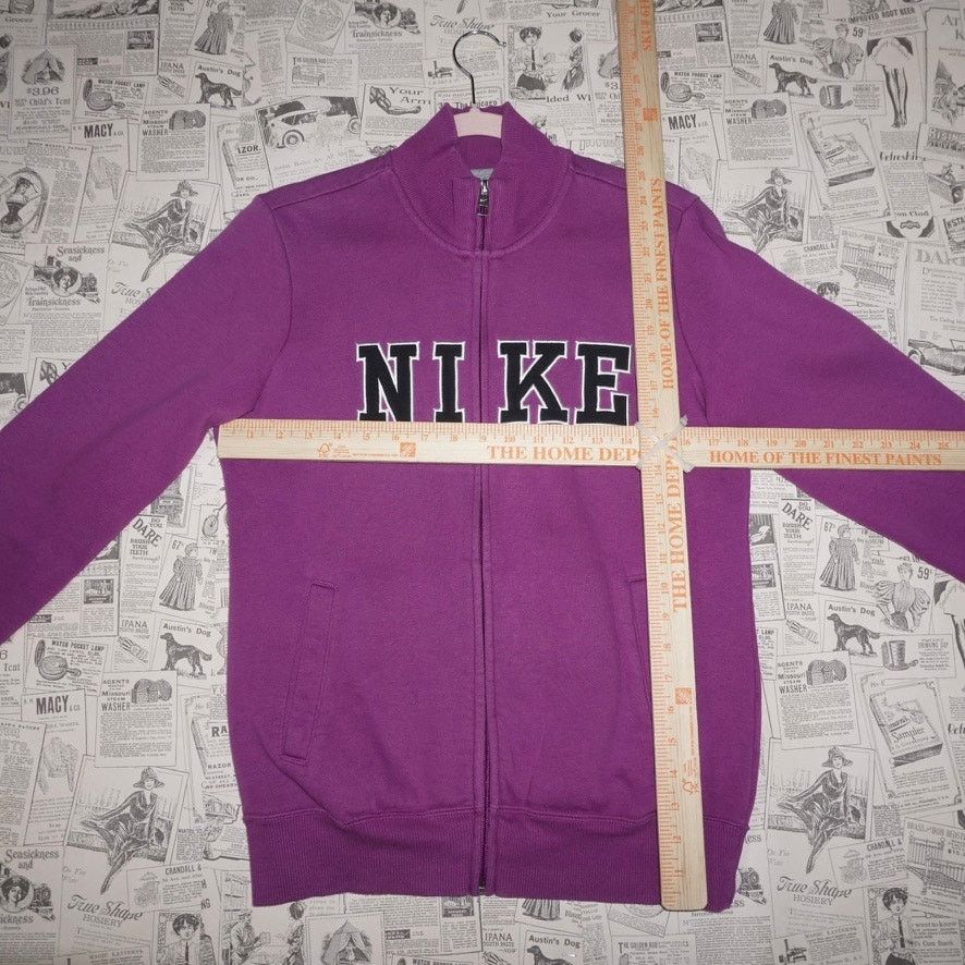 Nike Medium - Vintage Y2K Nike zip up 00s embroider spellout zip Size US M / EU 48-50 / 2 - 4 Thumbnail
