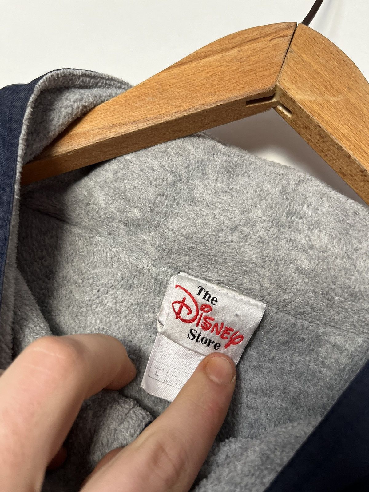 Disney × Mickey Mouse × Vintage Vintage 1980-90’s Disney Store Mickey Mouse Jacket Big M Size US L / EU 52-54 / 3 - 4 Thumbnail
