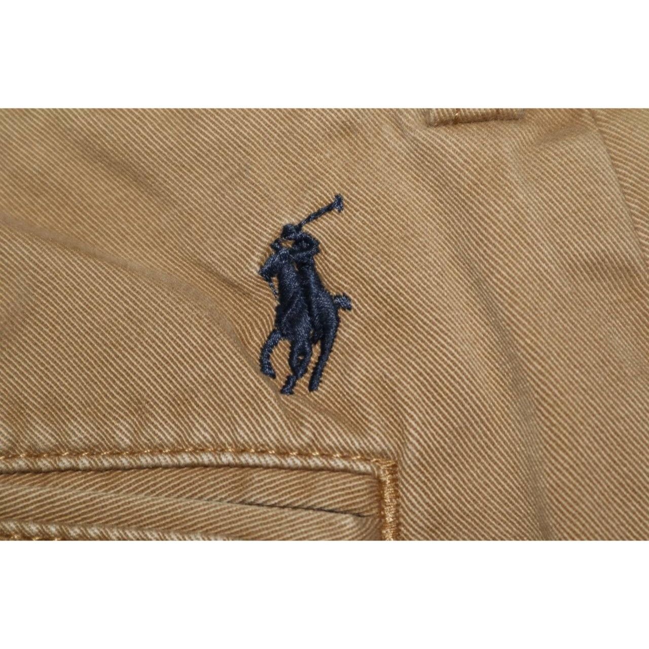 Polo Ralph Lauren Polo Ralph Lauren Brown Denim Classic Wide Leg RN41381 36x30 Size US 36 / EU 52 - 5 Thumbnail