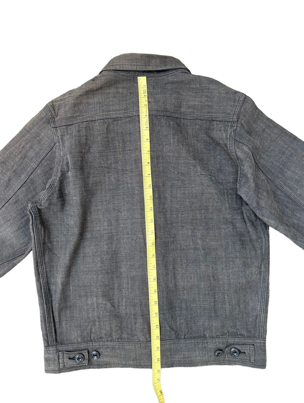 Sugar Cane Vintage Sugar Cane Japan Sun Fade Wax Denim Work Jacket Size US L / EU 52-54 / 3 - 5 Thumbnail
