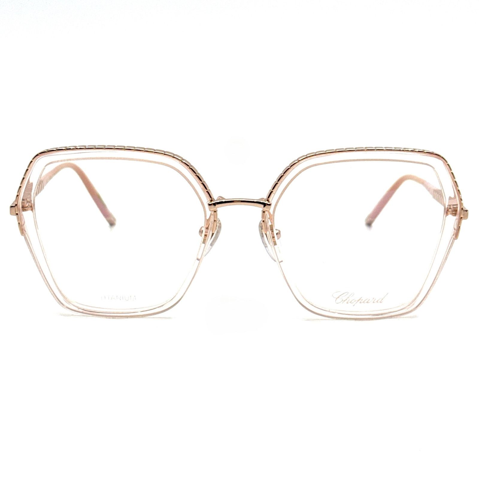 Chopard New, CHOPARD Eyeglasses VCHG28 08FC Authentic Size ONE SIZE - 2 Thumbnail