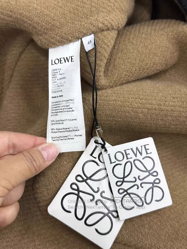 Loewe Loewe Black Leather Logo Jacket Size US M / EU 48-50 / 2 - 5 Thumbnail