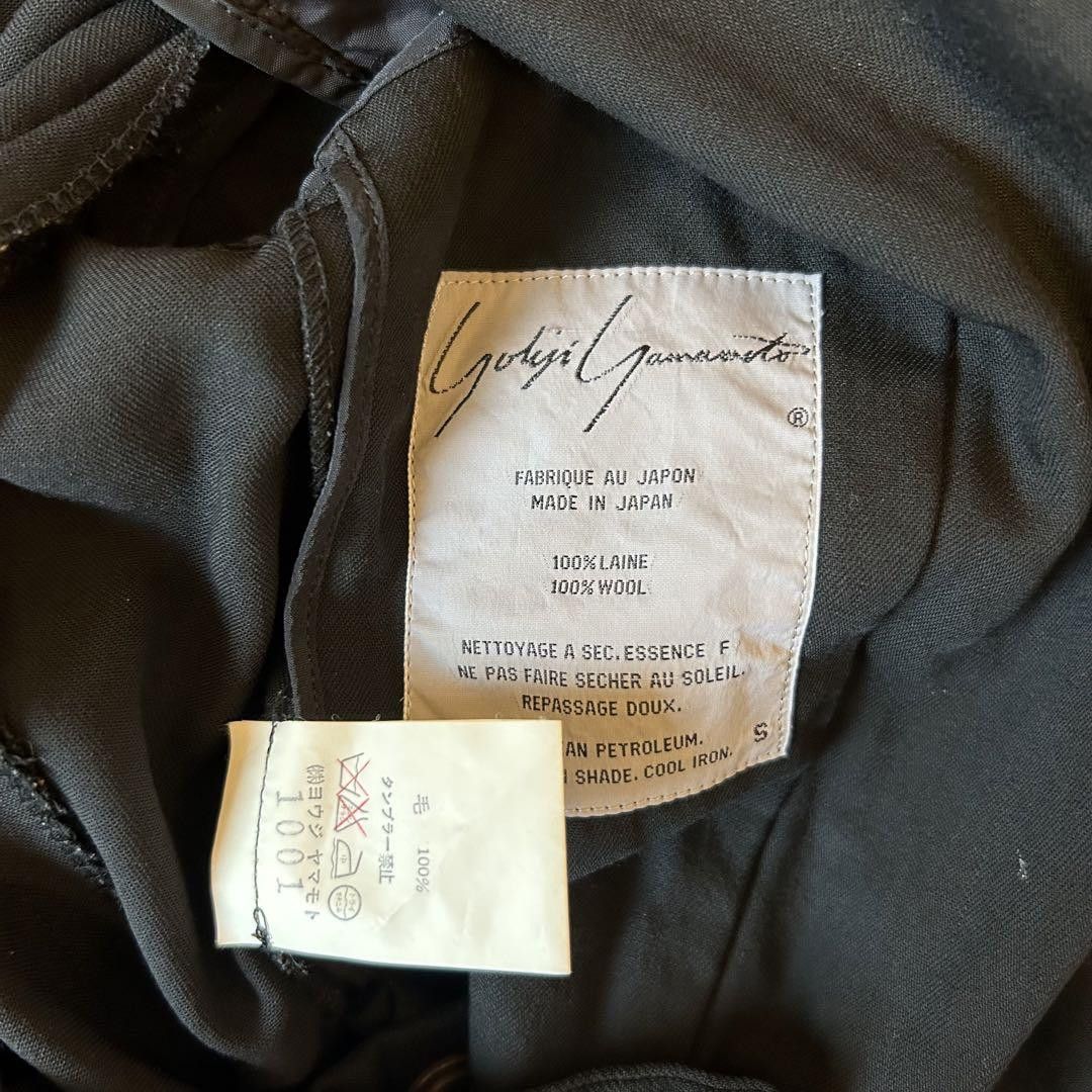 Yohji Yamamoto Yohji Yamamoto Femme black wool gabari jumpsuit Size US S / EU 44-46 / 1 - 8 Thumbnail