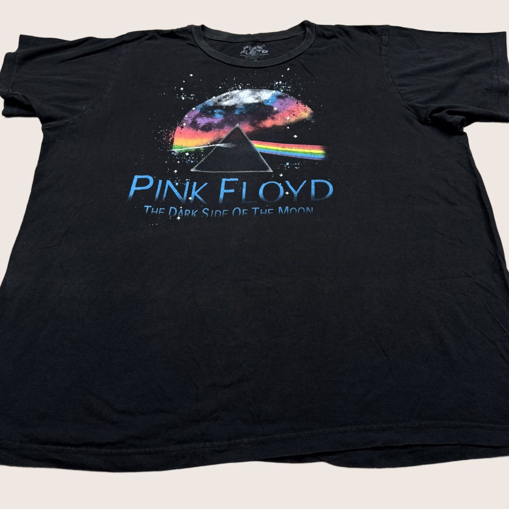 Vintage Pink Floyd Shirt Black Short Sleeve Crew Neck Graphic Tee Men's 2XL Casual Retro Music Size US XXL / EU 58 / 5 - 1 Thumbnail