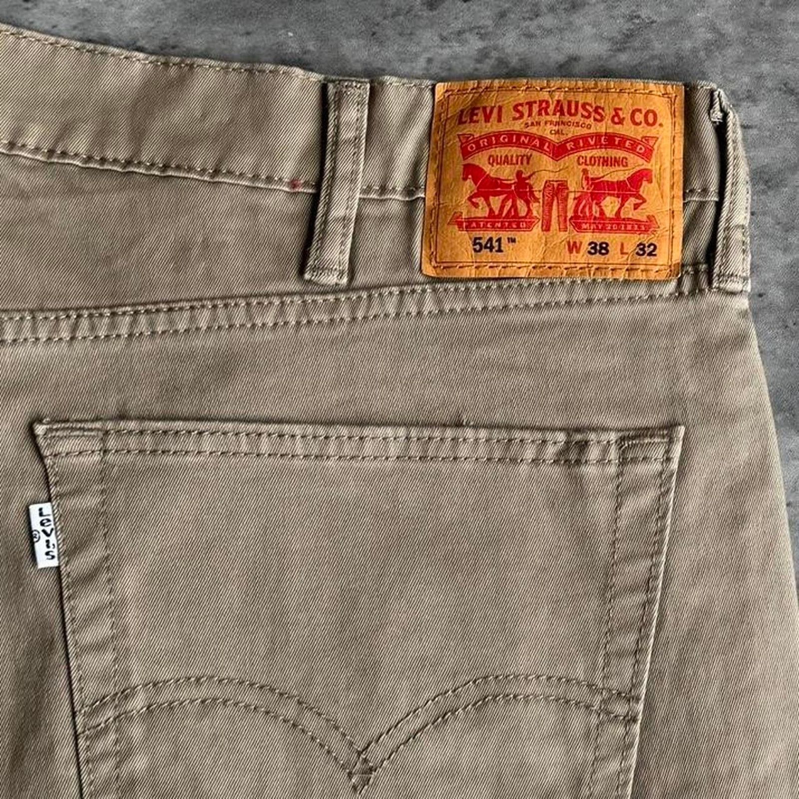 Levi's × Levi's Vintage Clothing × Vintage Vintage Y2K Levi’s 541 Skater Tonal Grunge Cyber Tech Pants Size US 38 / EU 54 - 3 Thumbnail
