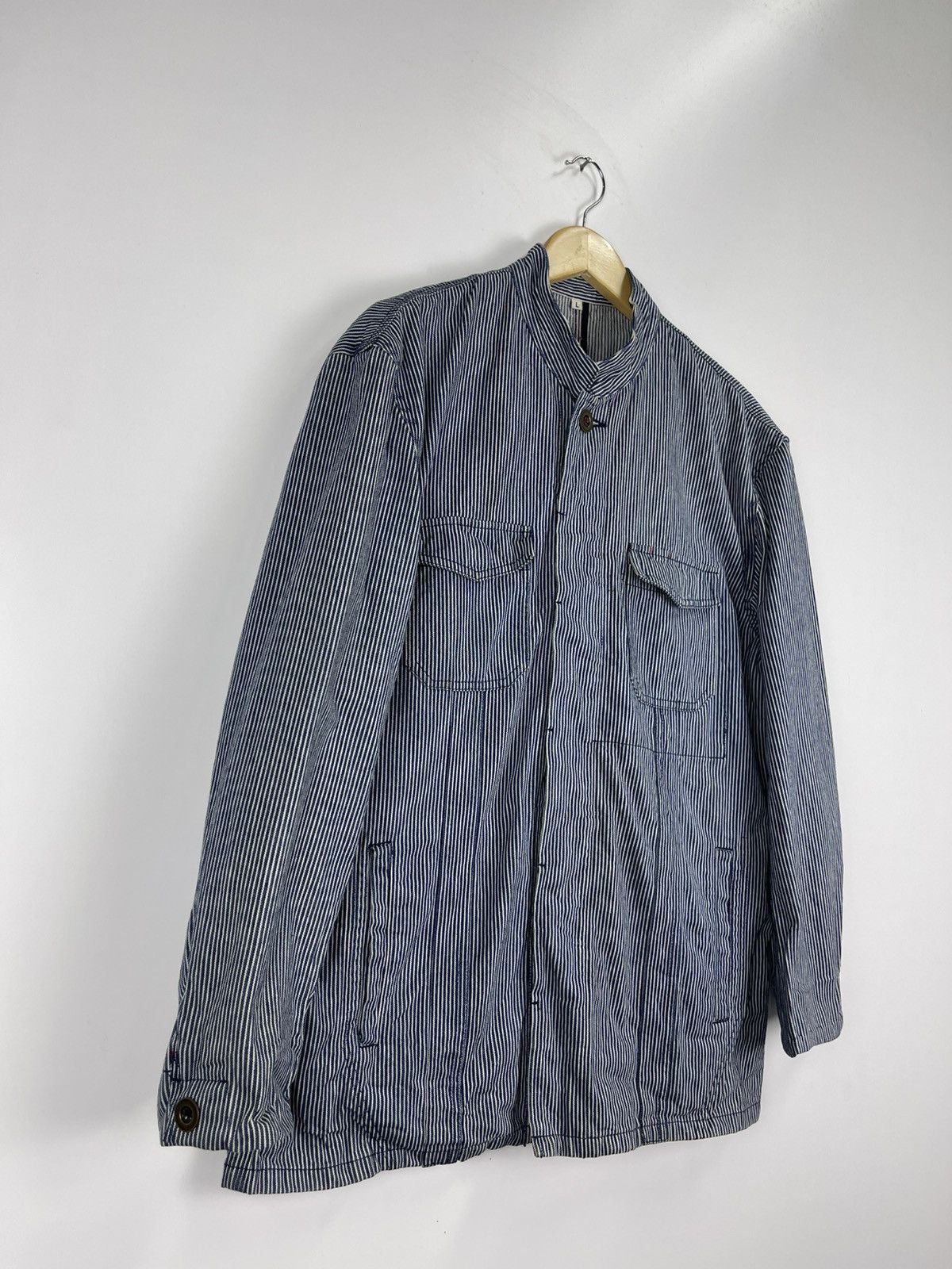 Japanese Brand × Vintage Vintage Hickory Jacket Size US L / EU 52-54 / 3 - 5 Thumbnail