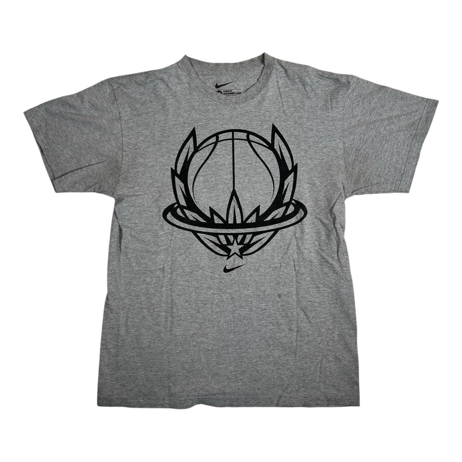 Nike Nike Basketball Olympic T-Shirt Size Medium Gray Size US M / EU 48-50 / 2 - 1 Thumbnail