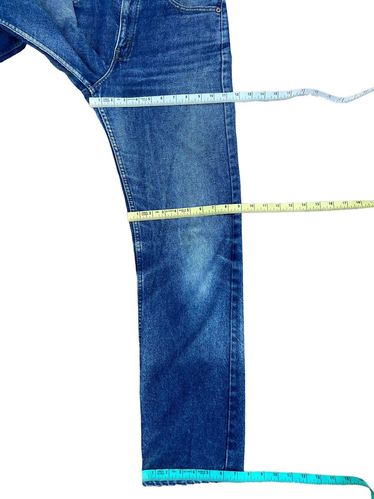 Levi's Vintage 90s Levi’s 505 Faded Blue Denim Jeans 30x31.5 Size US 30 / EU 46 - 4 Thumbnail
