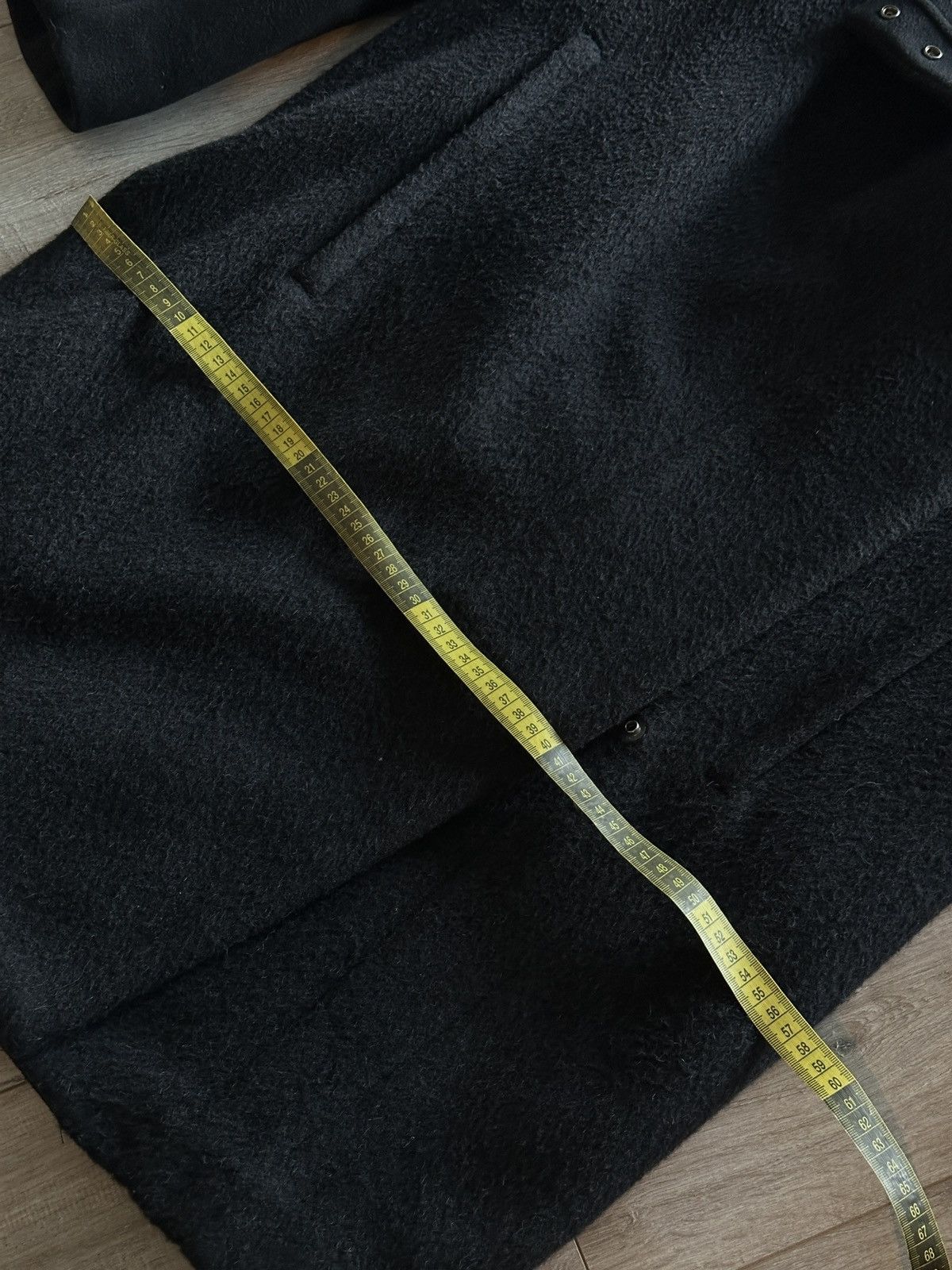 Helmut Lang HELMUT LANG Alpaca Coat Pea Jacket Double Breasted 90s Size US S / EU 44-46 / 1 - 18 Thumbnail