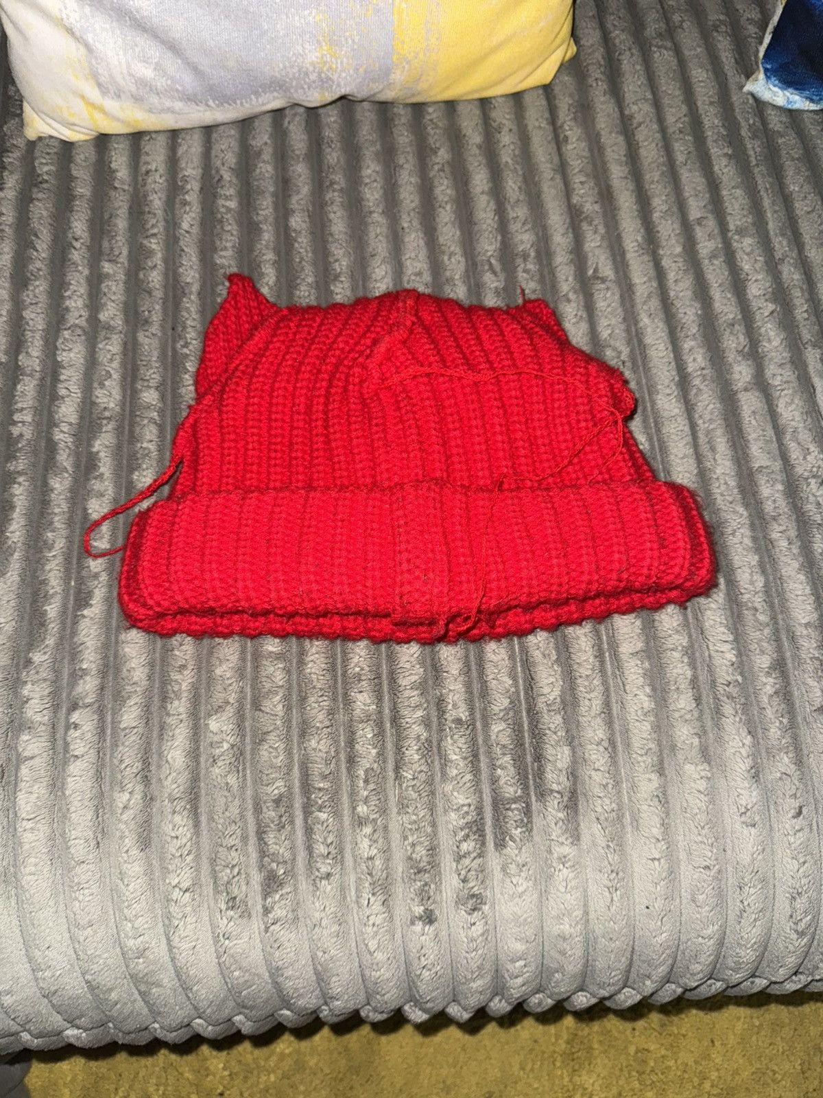 Charles Jeffrey LOVERBOY Charles Jeffrey Loverboy Beanie Red Size 32 - 4 Thumbnail