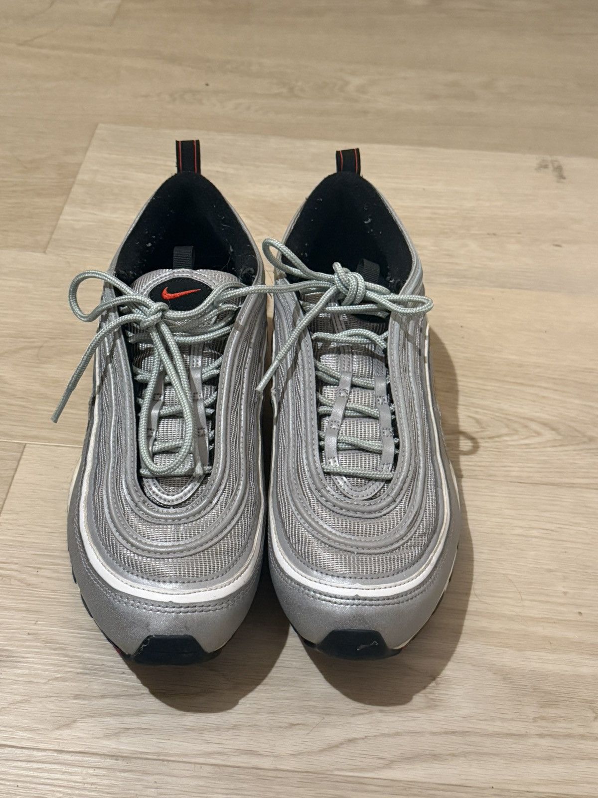 Nike Air Max 97 Silver Bullet Size US 10 / EU 43 - 3 Thumbnail
