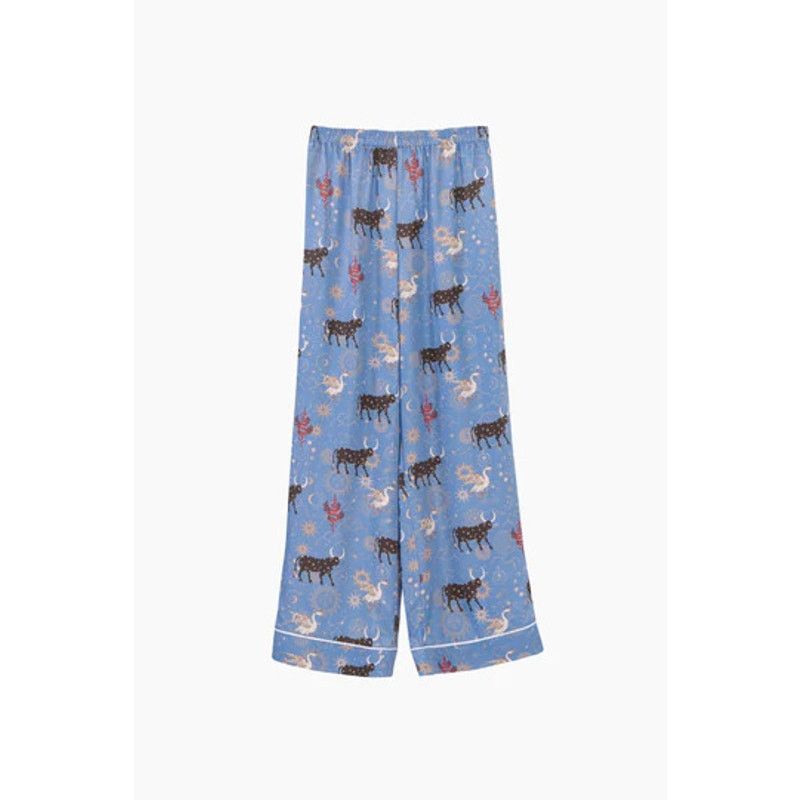 Sleeper NWT Sleeper pastelle oversized pants in blue mystic print Size ONE SIZE - 2 Thumbnail