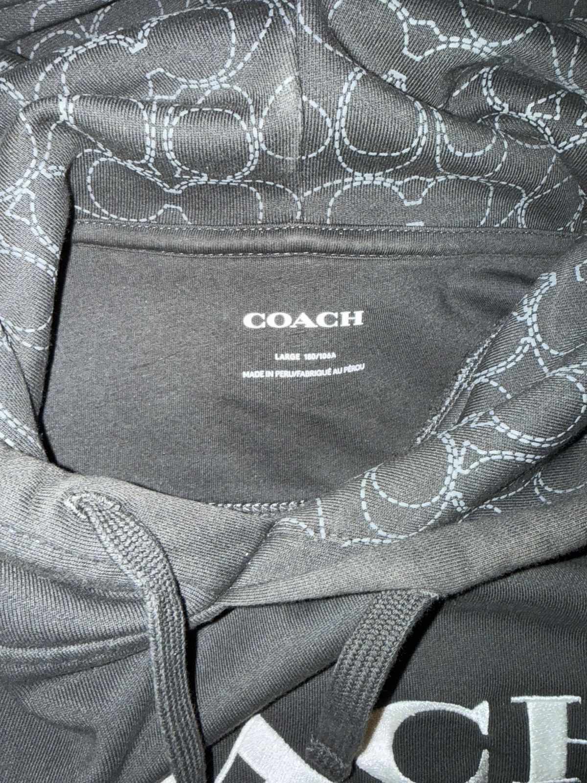 Coach Coach Signature Hoodie Size US L / EU 52-54 / 3 - 4 Thumbnail