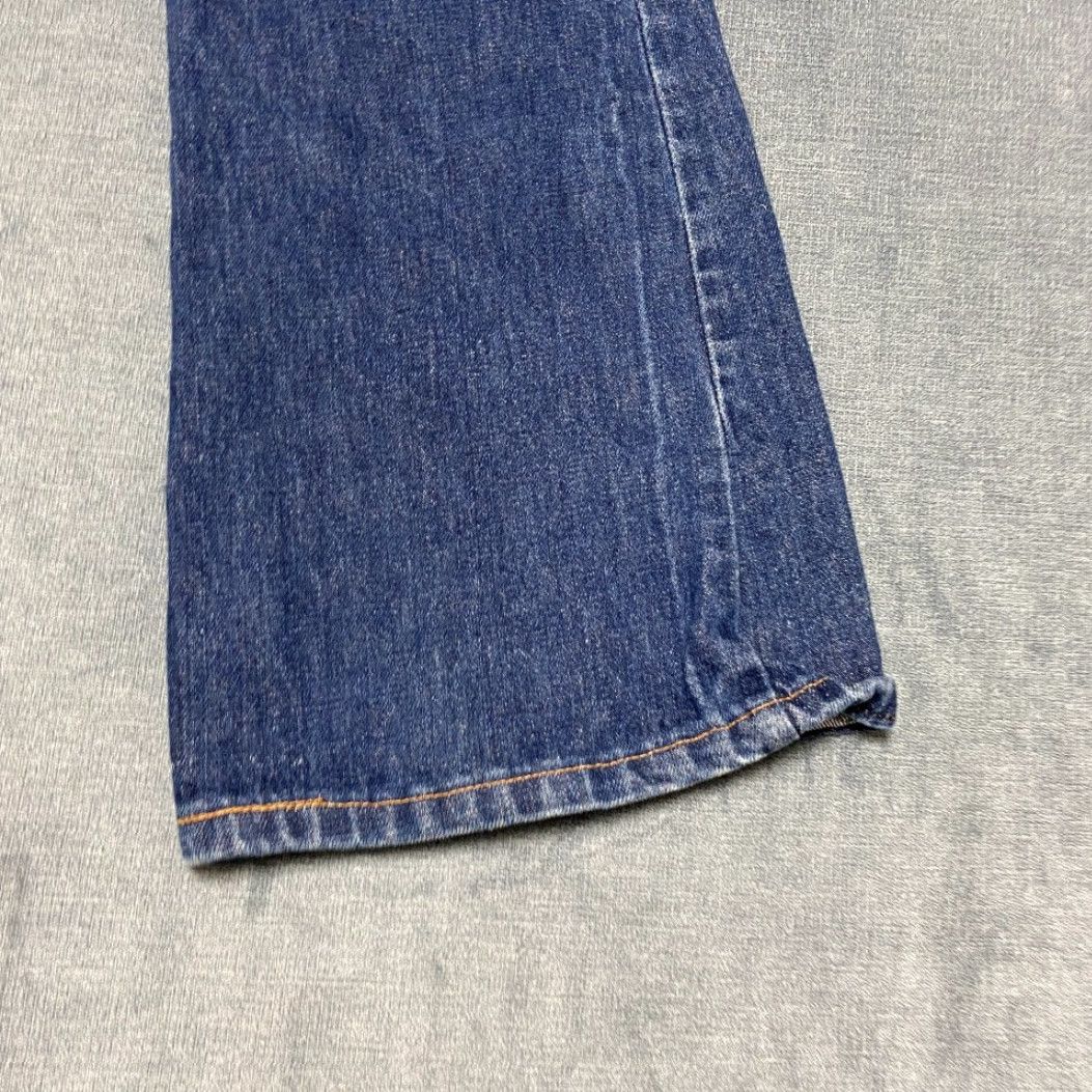 Vintage Big Smith Jeans Mens 31x28 Blue Denim All Day Comfort Outdoor Casual Bootcut Leg Jeans Size US 31 - 3 Thumbnail
