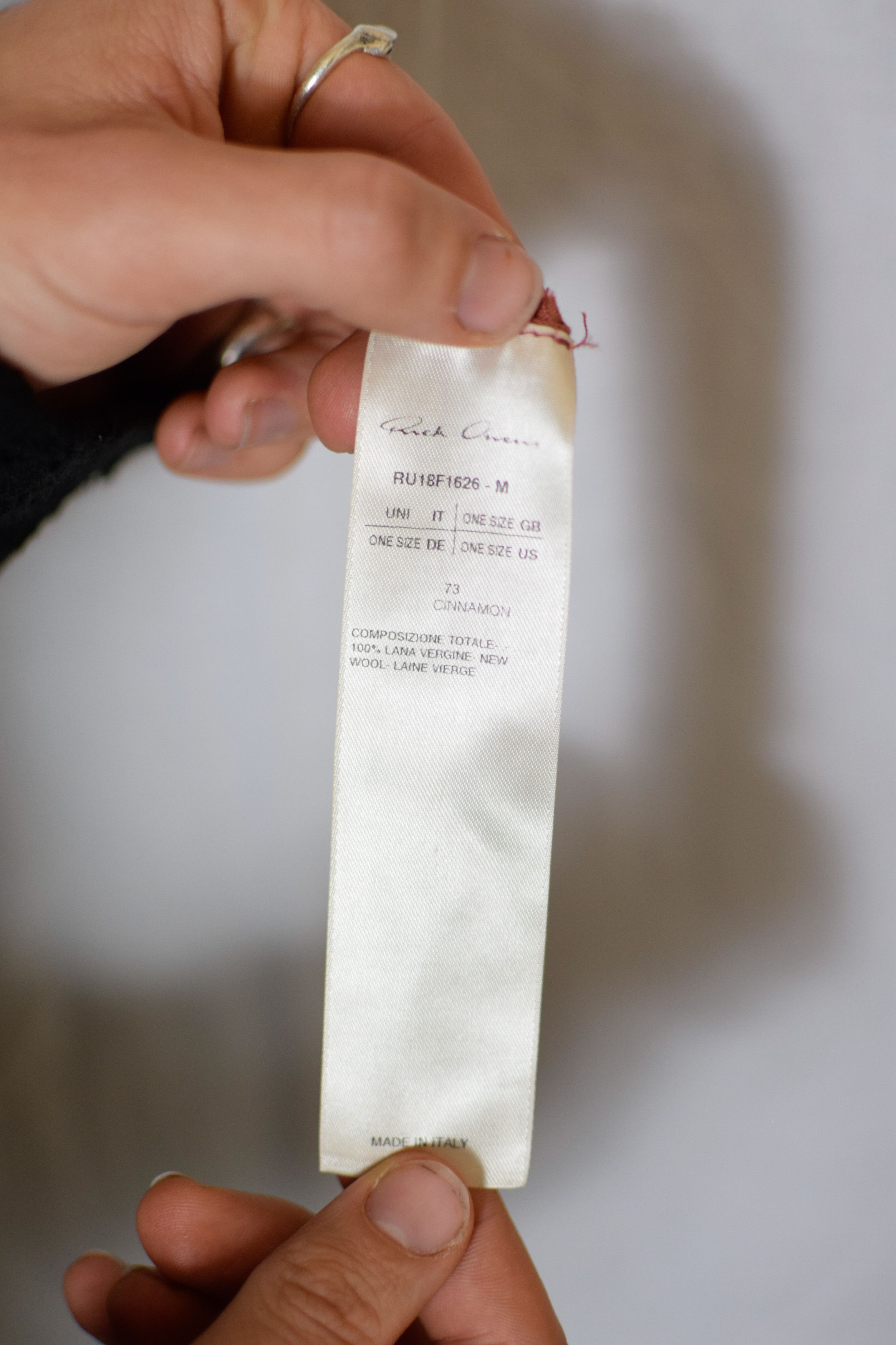 Rick Owens Rick Owens AW18 Turtleneck - RU18F1626-M Size US L / EU 52-54 / 3 - 9 Thumbnail