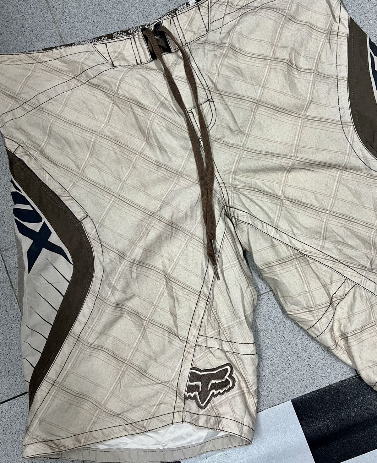 Fox Racing × Vintage Vintage Y2K Fox Racing Moto Shorts Size US 38 / EU 54 - 4 Thumbnail