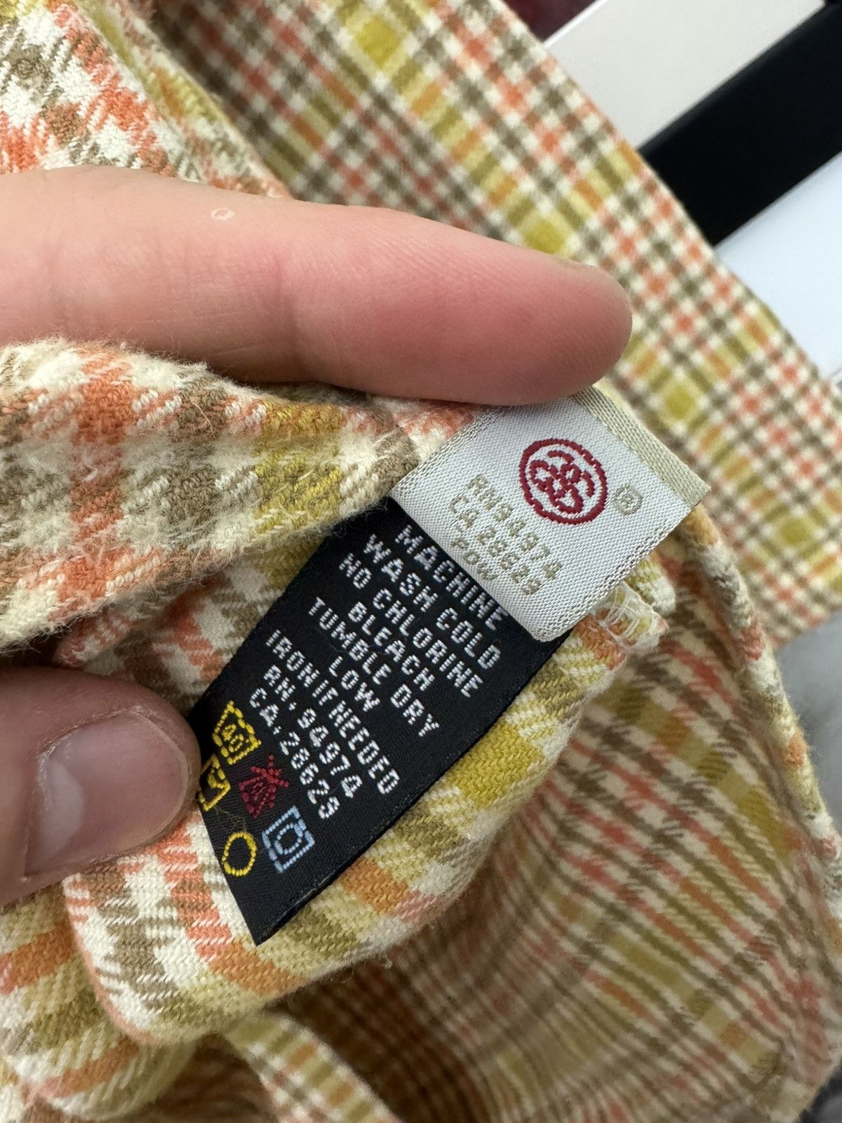 Stussy Rare Stussy Yellow Flannel Button Up Shirt Streetwear Hype Size US S / EU 44-46 / 1 - 4 Thumbnail