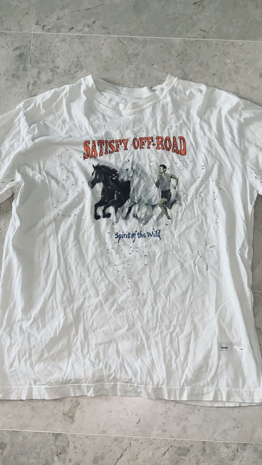 Satisfy Satisfy running off road mothtec tee Size US XL / EU 56 / 4 - 1 Thumbnail