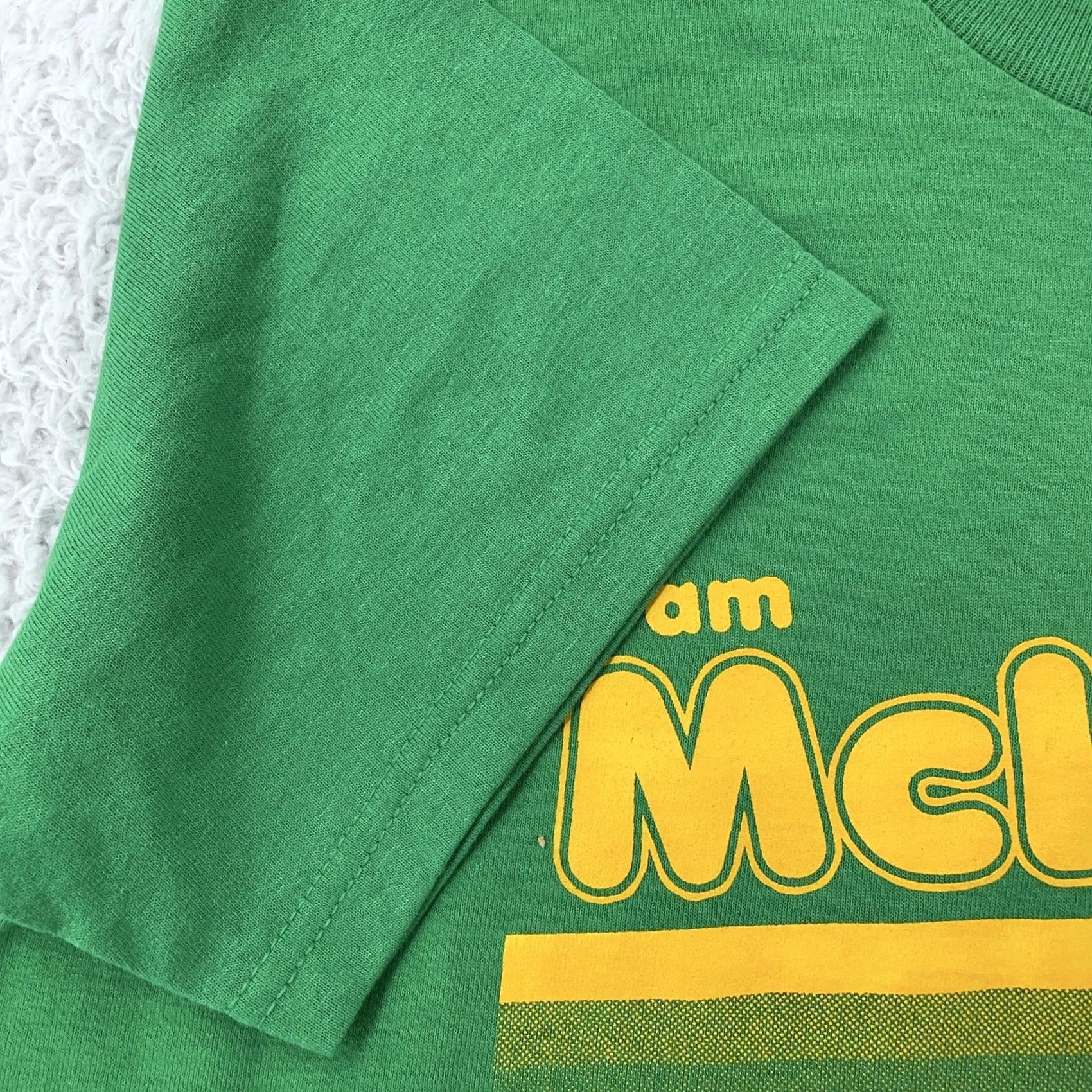 Fruit Of The Loom VINTAGE McLovin Superbad Movie T-Shirt XS Men Green Crew Neck Graphic Print Short Sleeve Lions? Size US XS / EU 42 / 0 - 3 Thumbnail