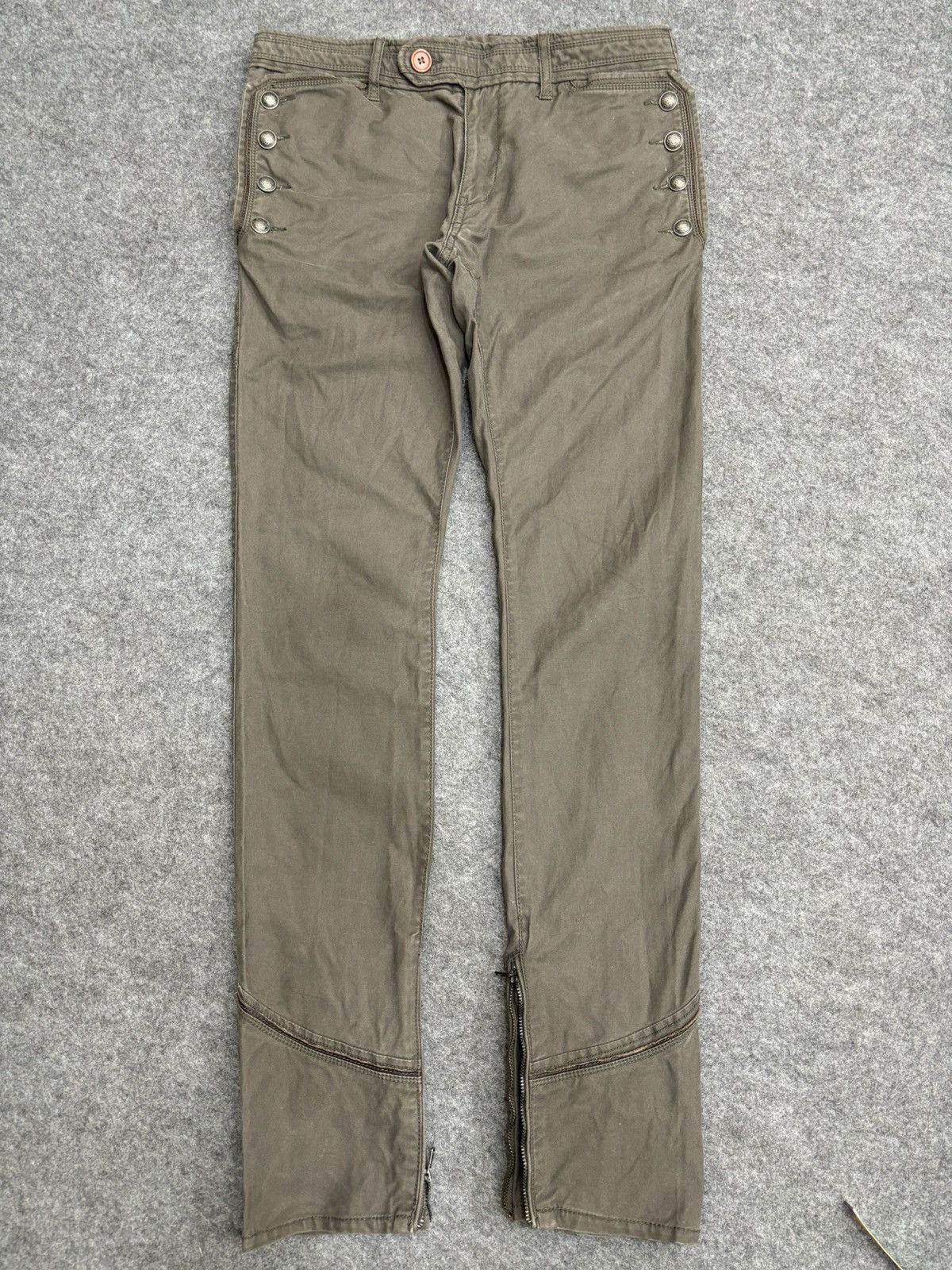 Japanese Brand 💥Biker Pant💥Archival GOA Biker Pant F497 Size US 31 - 16 Thumbnail