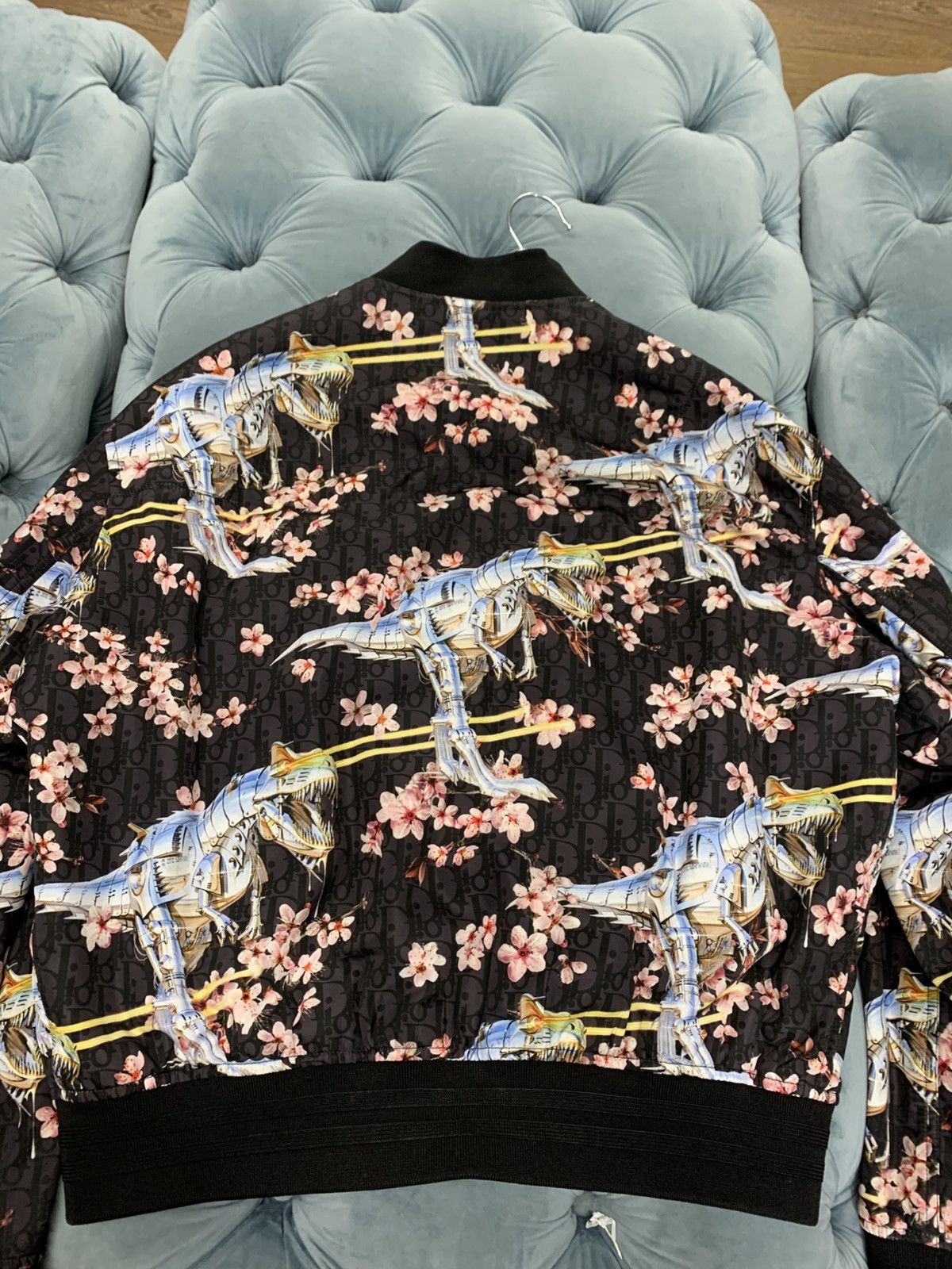 Dior Dior Sorayama T-rex oblique jacket SZ:54 Size US L / EU 52-54 / 3 - 2 Thumbnail