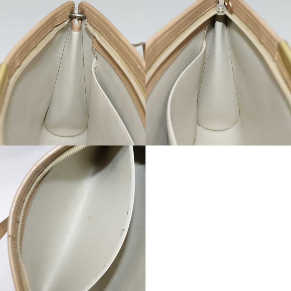 Dior DIOR Shoulder Bag Leather Beige Gold Size ONE SIZE - 13 Thumbnail