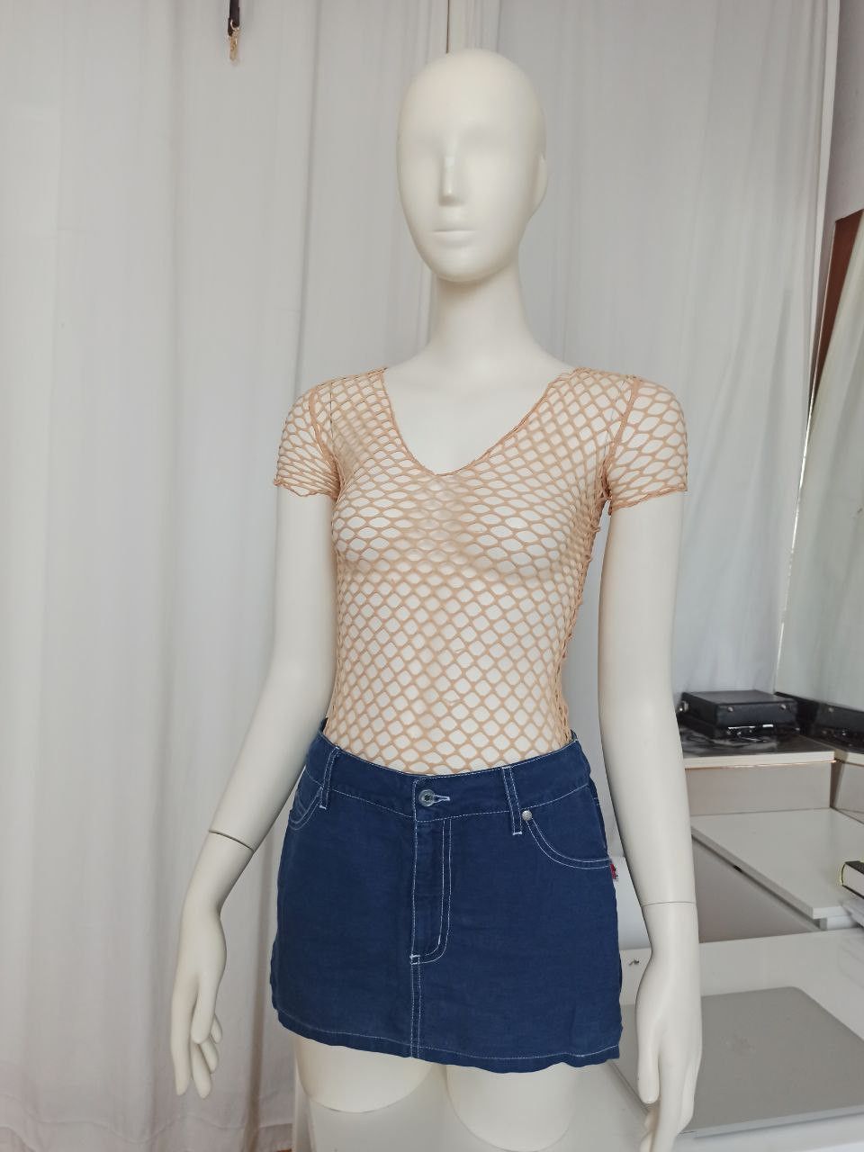 Jean Paul Gaultier Mini Dress Jean Paul Gaultier for JPG Jeans Label Size M / US 6-8 / IT 42-44 - 13 Thumbnail