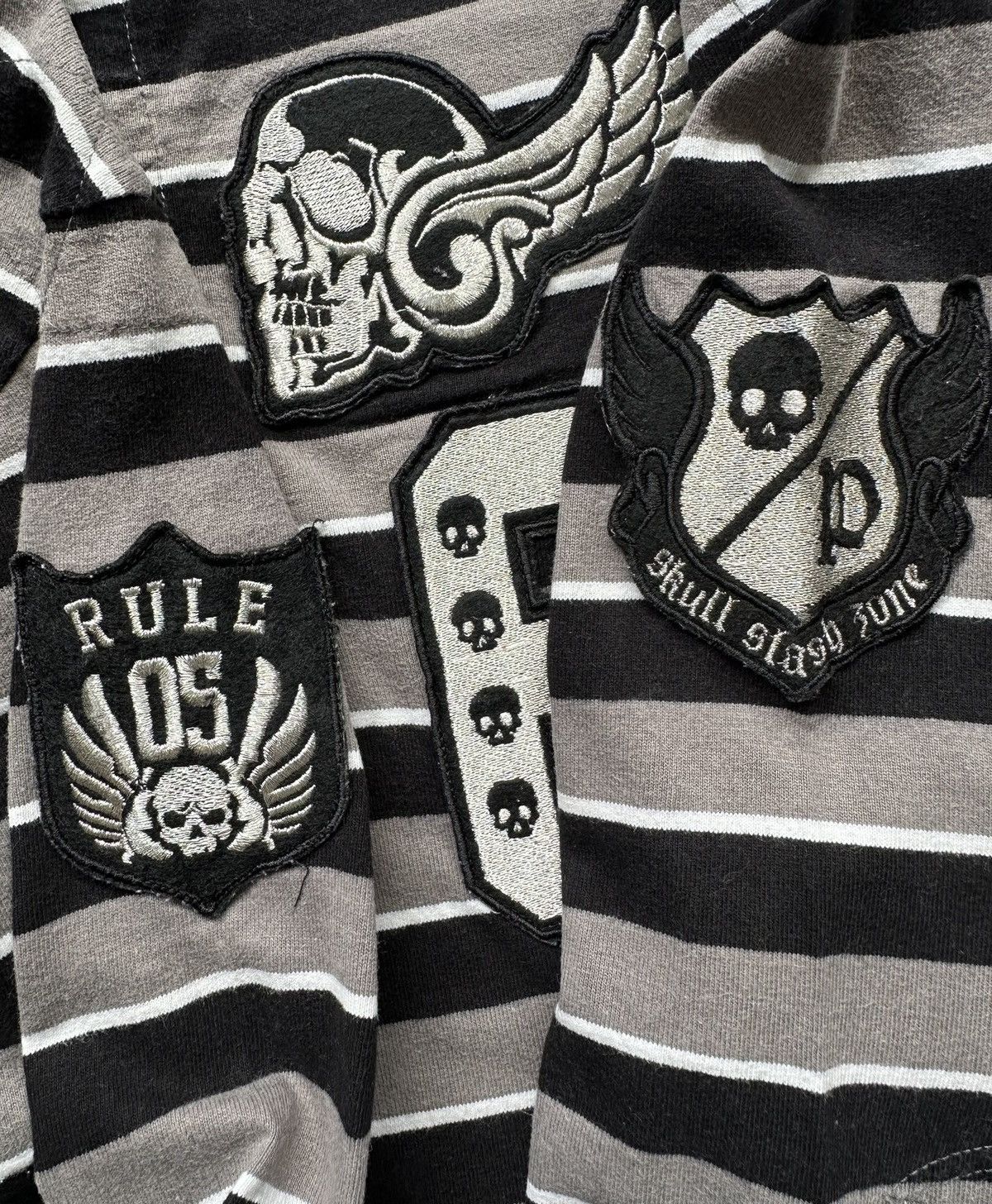 PPFM 2011A/W PPFM - ''RULE 05'' Striped polo long sleeve Size US L / EU 52-54 / 3 - 15 Thumbnail