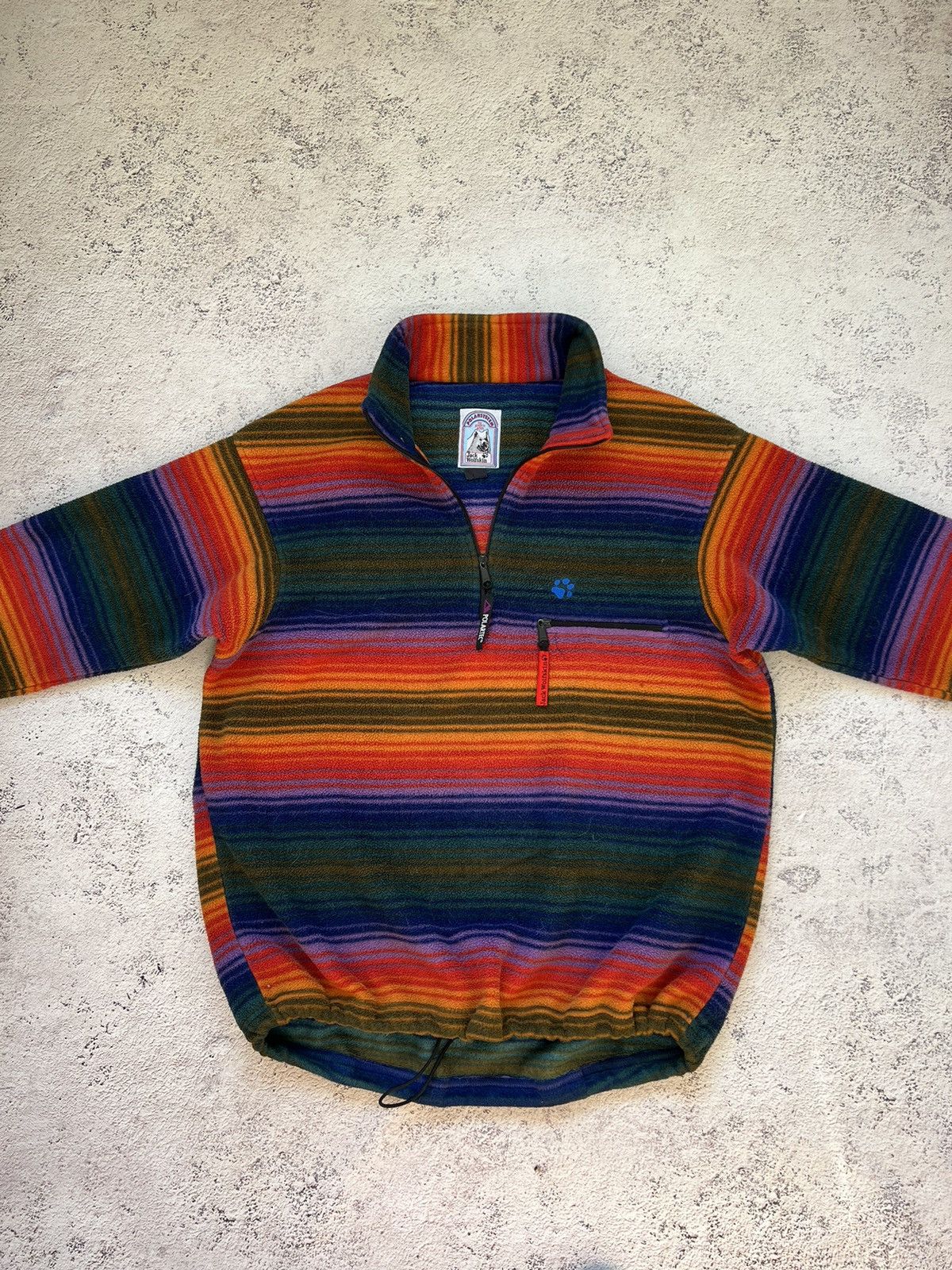 Jack Wolfskin × Vintage Vintage 90s Jack Wolfskin Polartec Fleece Jacket Oversize Size US M / EU 48-50 / 2 - 6 Thumbnail