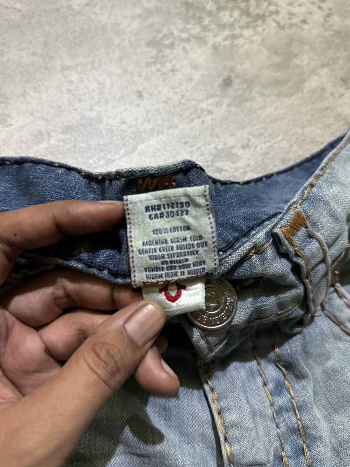 True Religion Y2k True Relegion Baggy jeans Size US 35 - 10 Thumbnail