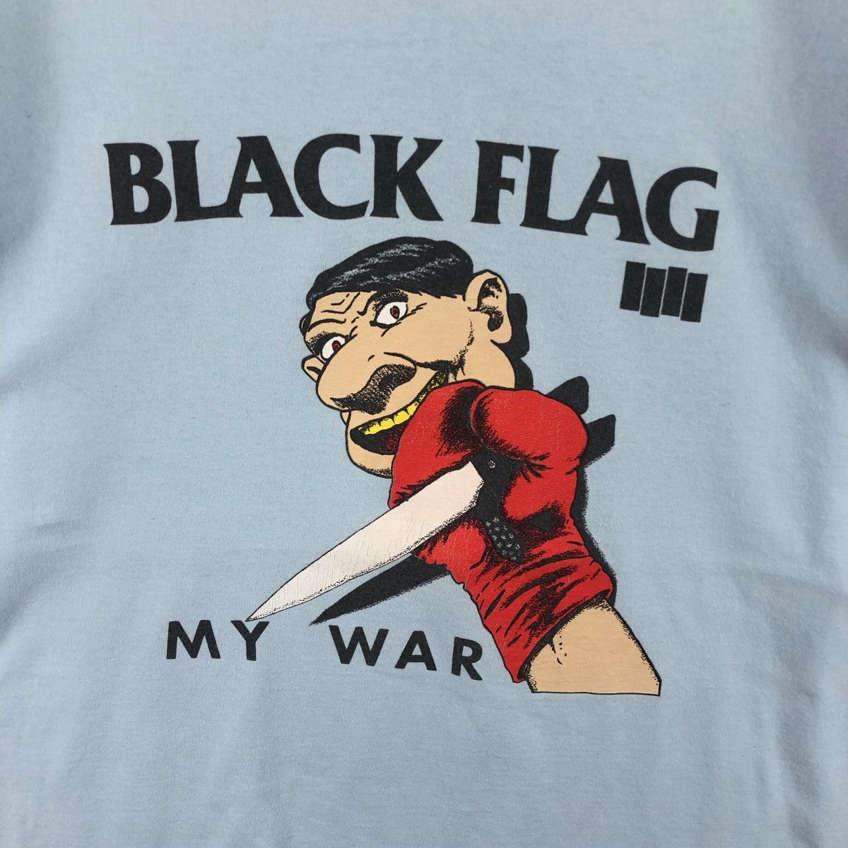 Band Tees × Vintage Pick!! Vtg Y2K BLACK FLAG My War Punk Rock Band Tee Tshirt Size US XL / EU 56 / 4 - 8 Thumbnail